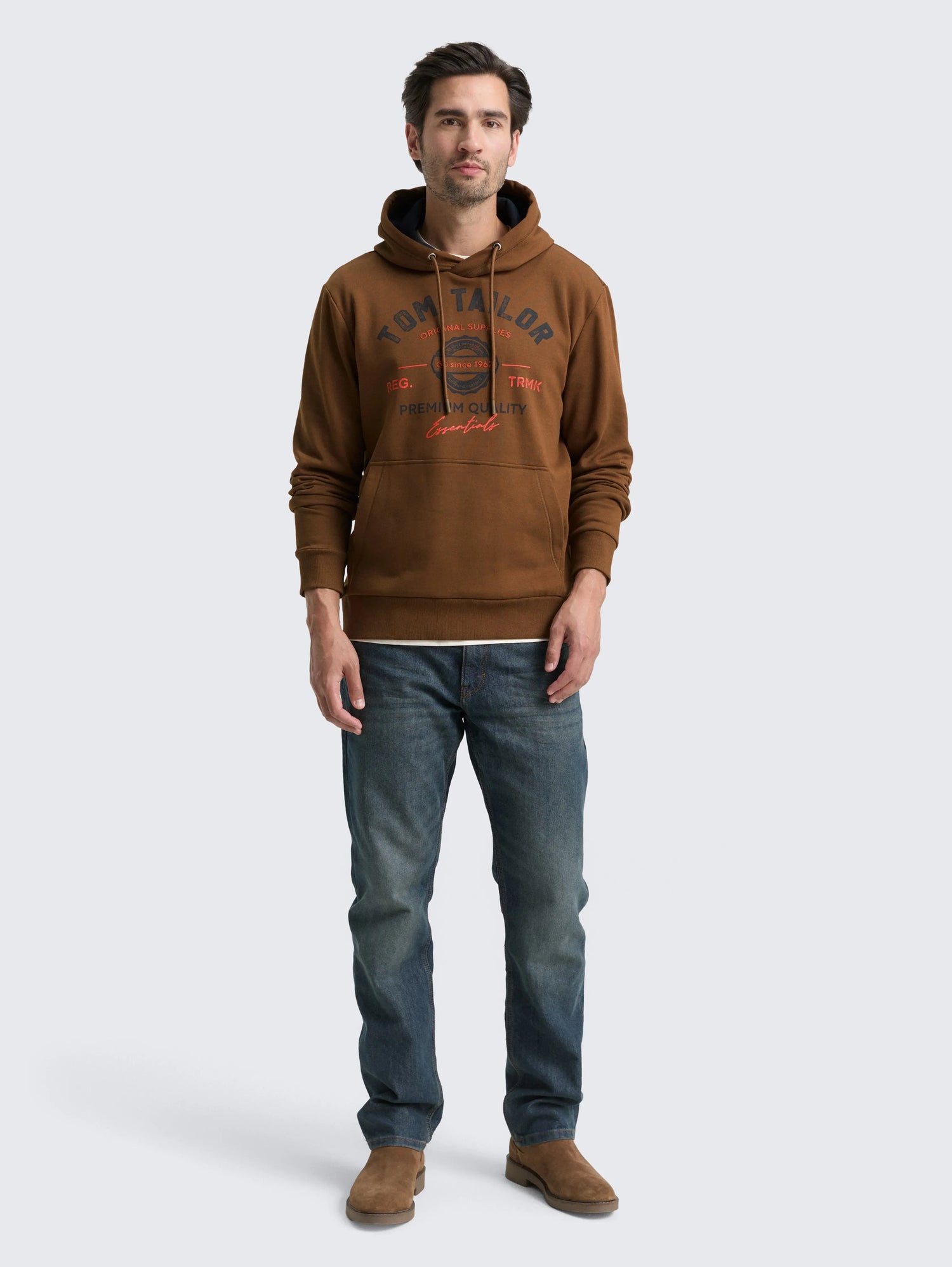 Tom Tailor_0_Hoodie Sweatshirt with Logo Print_1043292_23900_01