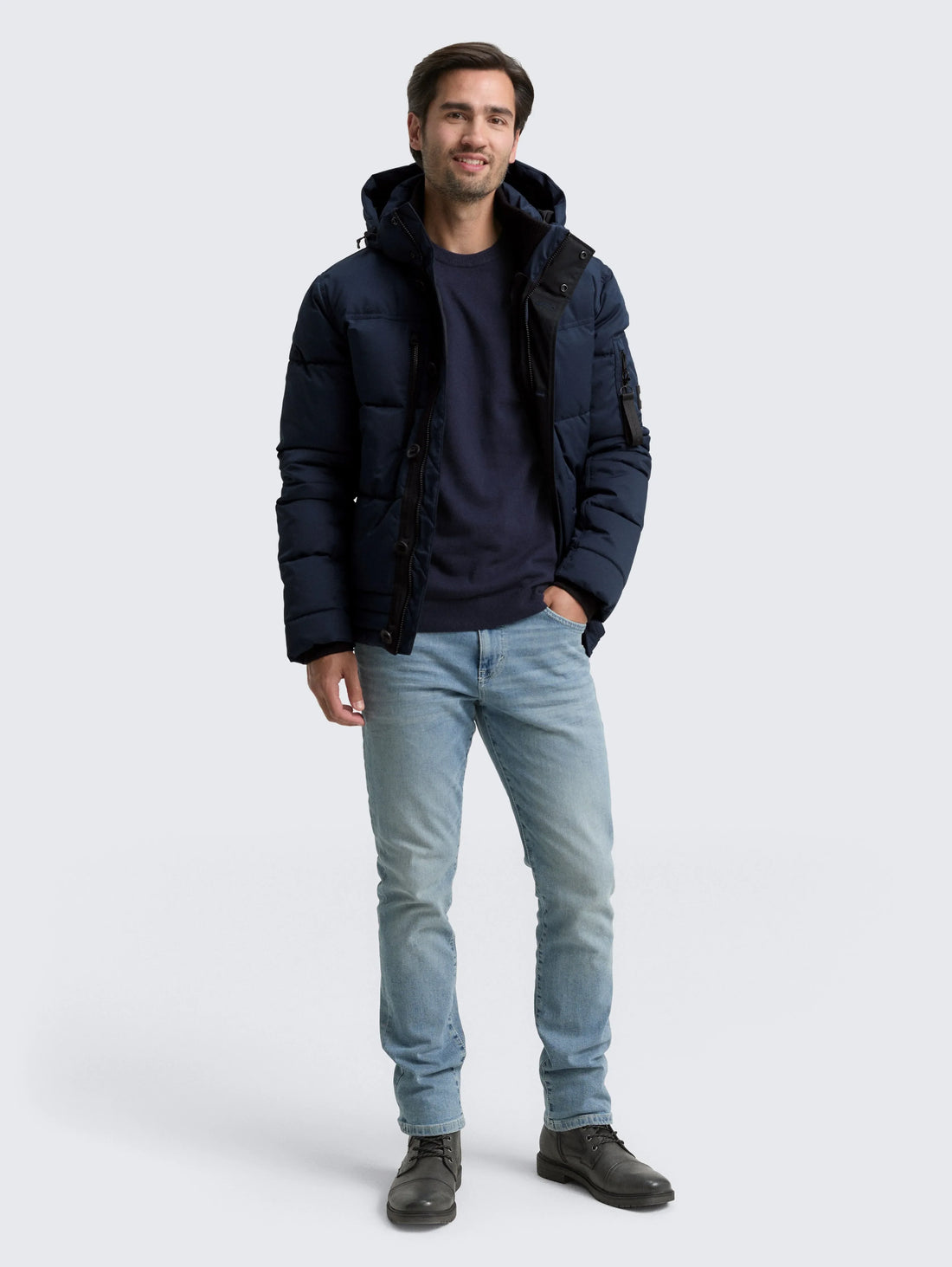 Tom Tailor_0_Puffer Jacket with Detachable Hood_1046971_10668_01