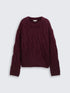 Tom Tailor_0_Loose Fit Knitted Jumper with Cable Pattern_1047709_10525_01