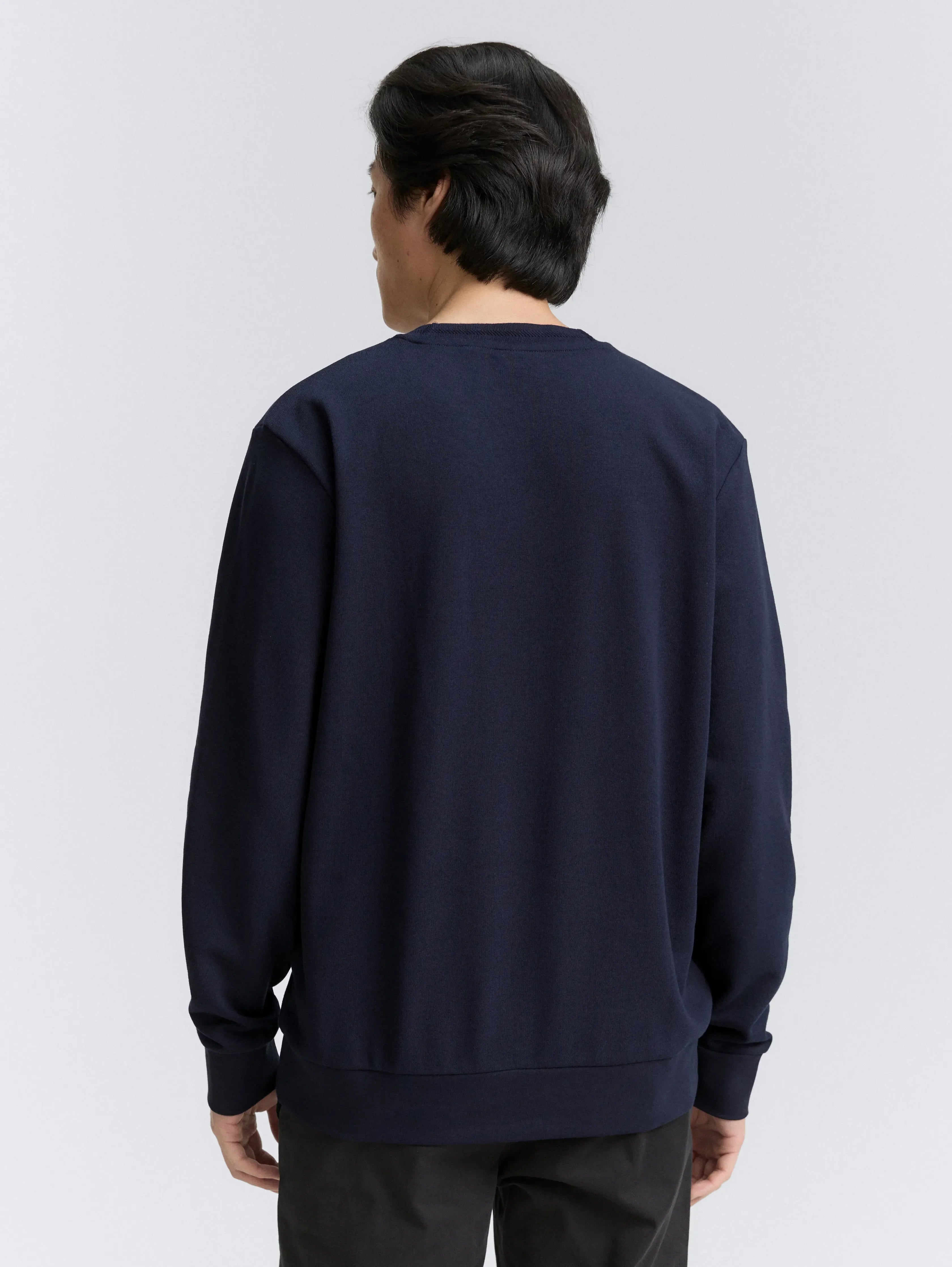 Tom Tailor_0_Crewneck Sweatshirt with Logo Print_1047784_10668_04