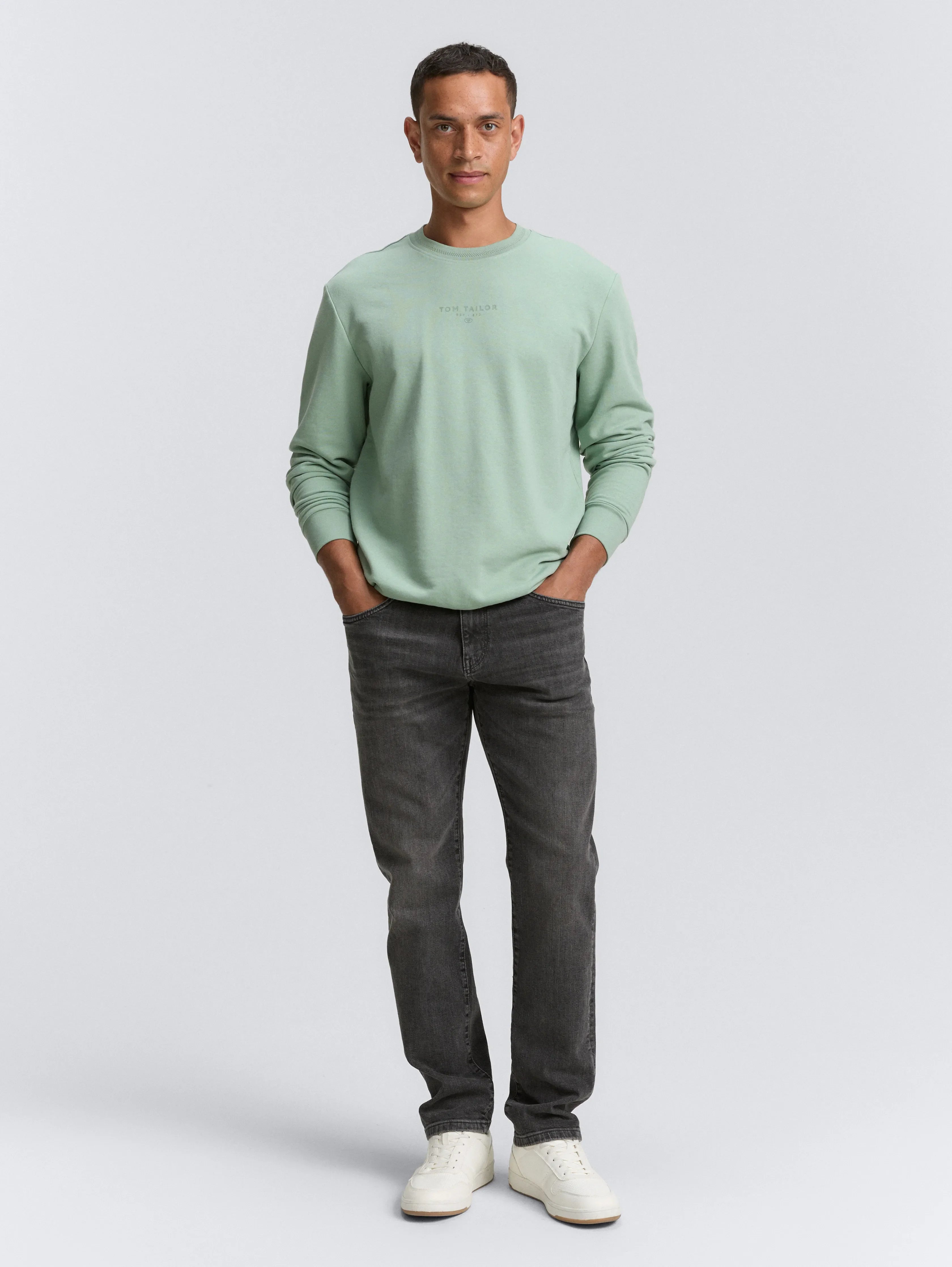 Tom Tailor_0_Crewneck Sweatshirt with Logo Print_1047784_22577_03