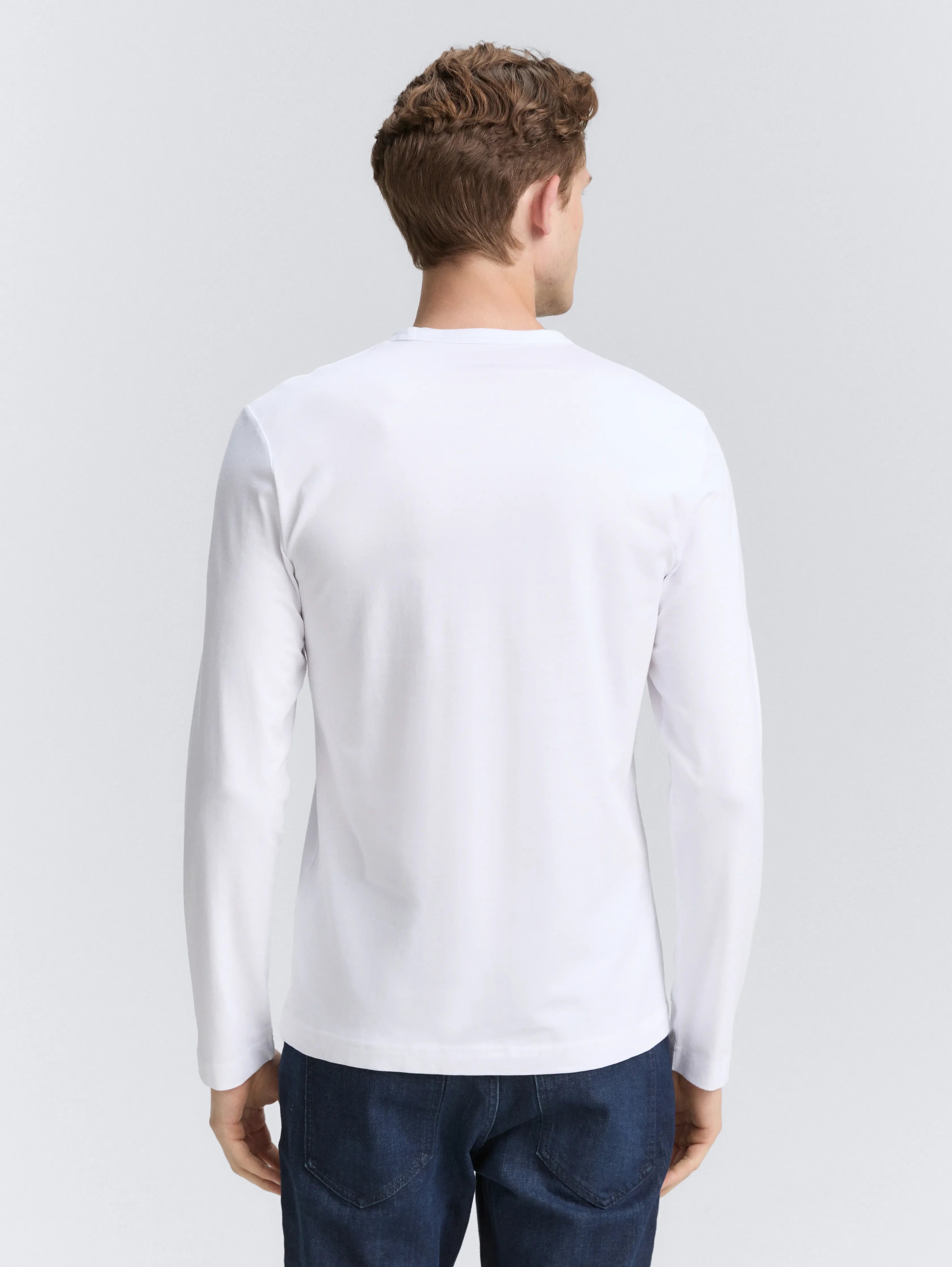 Tom Tailor_0_Slim Fit Long Sleeve Shirt with Stretch_1047811_20000_04