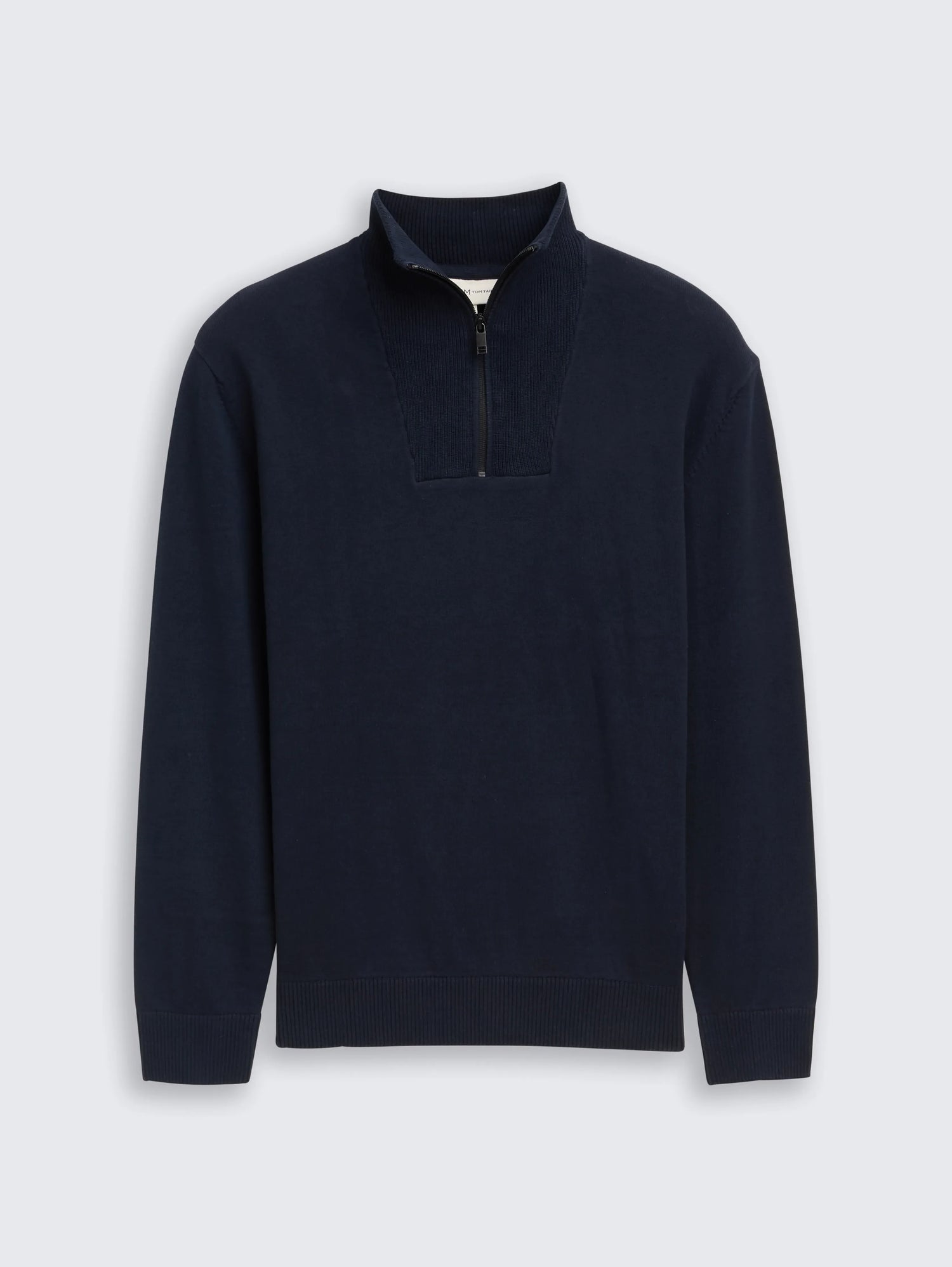 Tom Tailor_0_Cotton Troyer Knit Jumper_1047962_10668_01