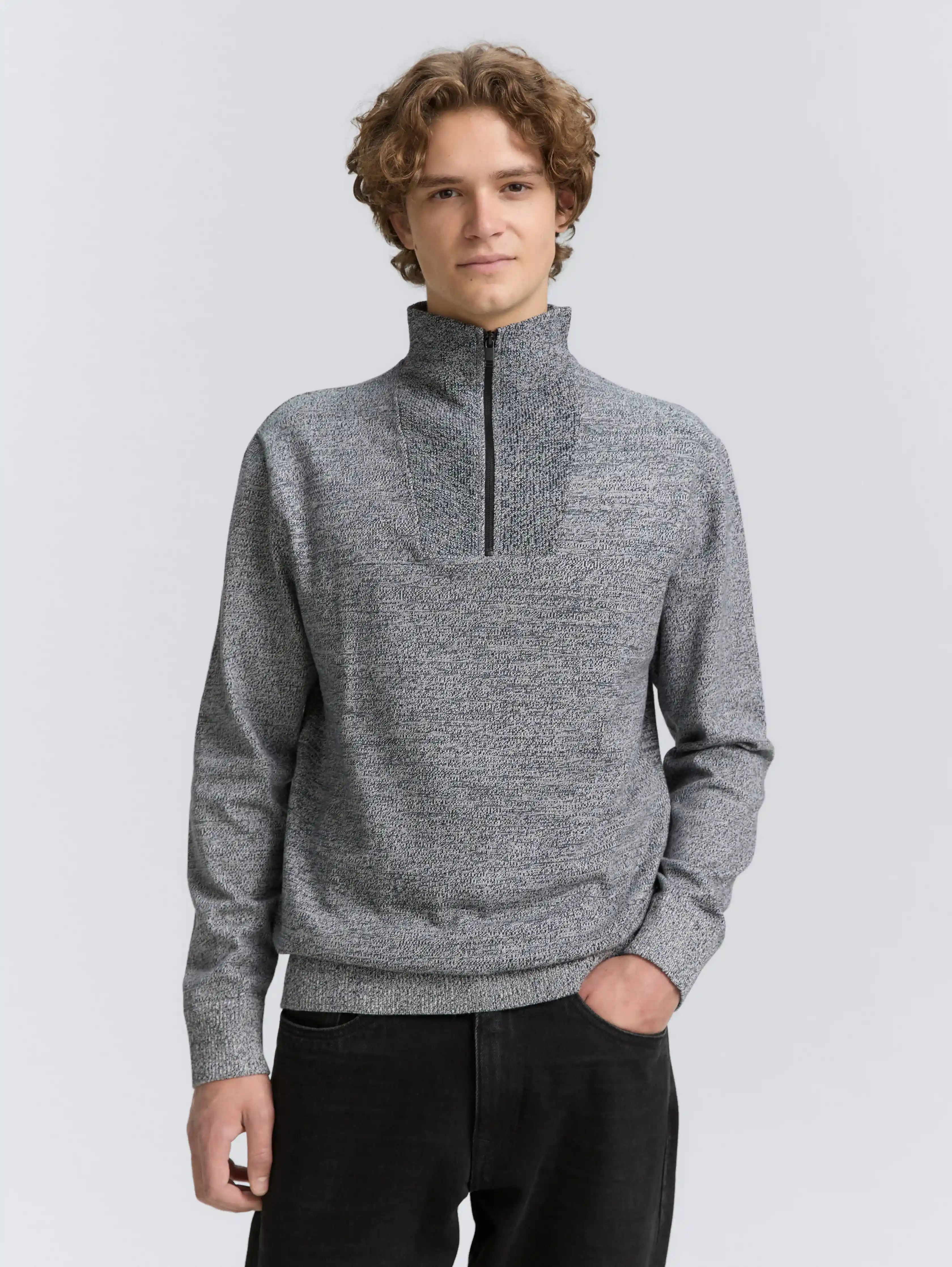 Tom Tailor_0_Cotton Troyer Knit Jumper_1047962_36241_02