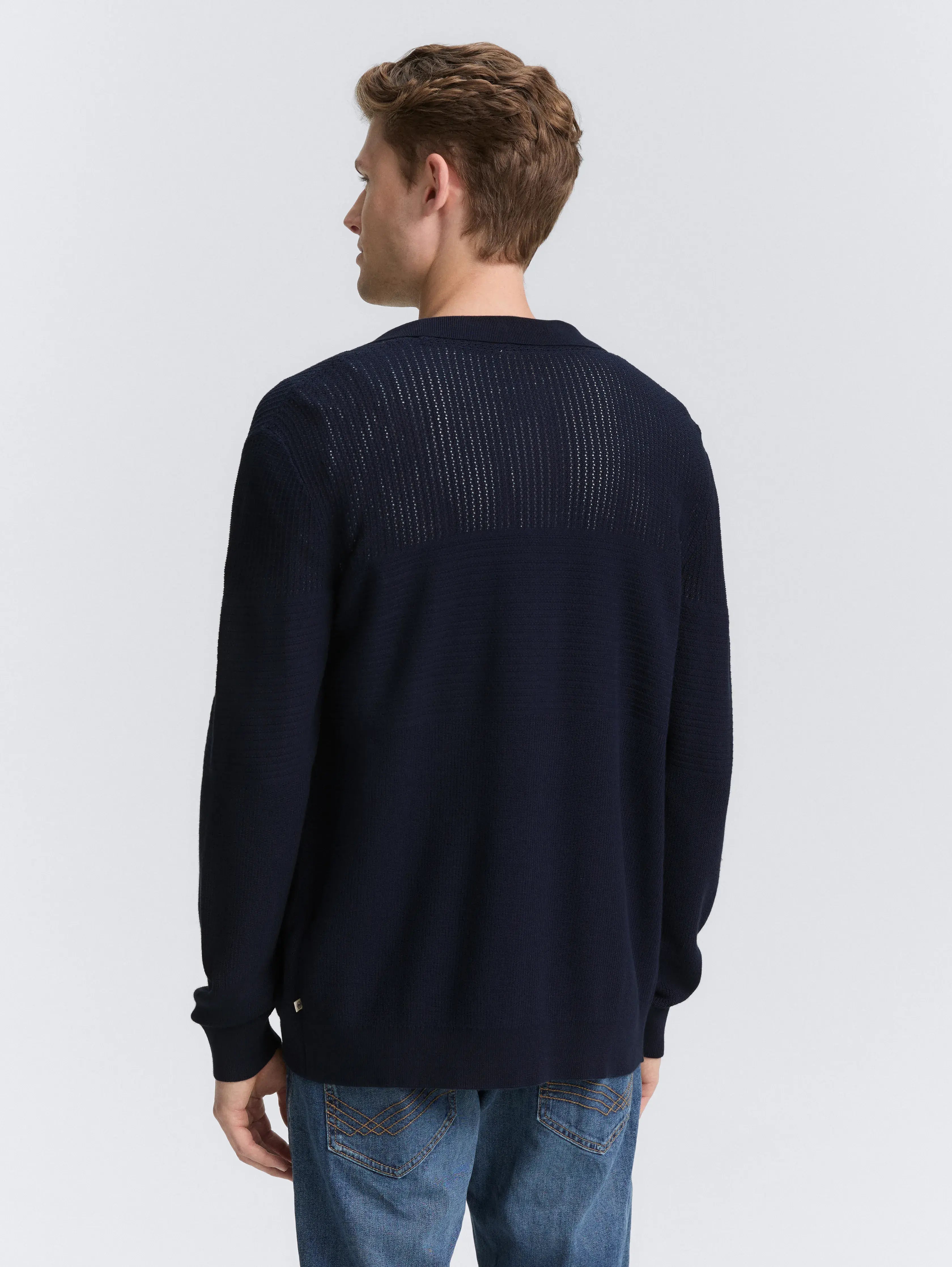 Tom Tailor_0_Cardigan with Button Placket_1048003_10668_04