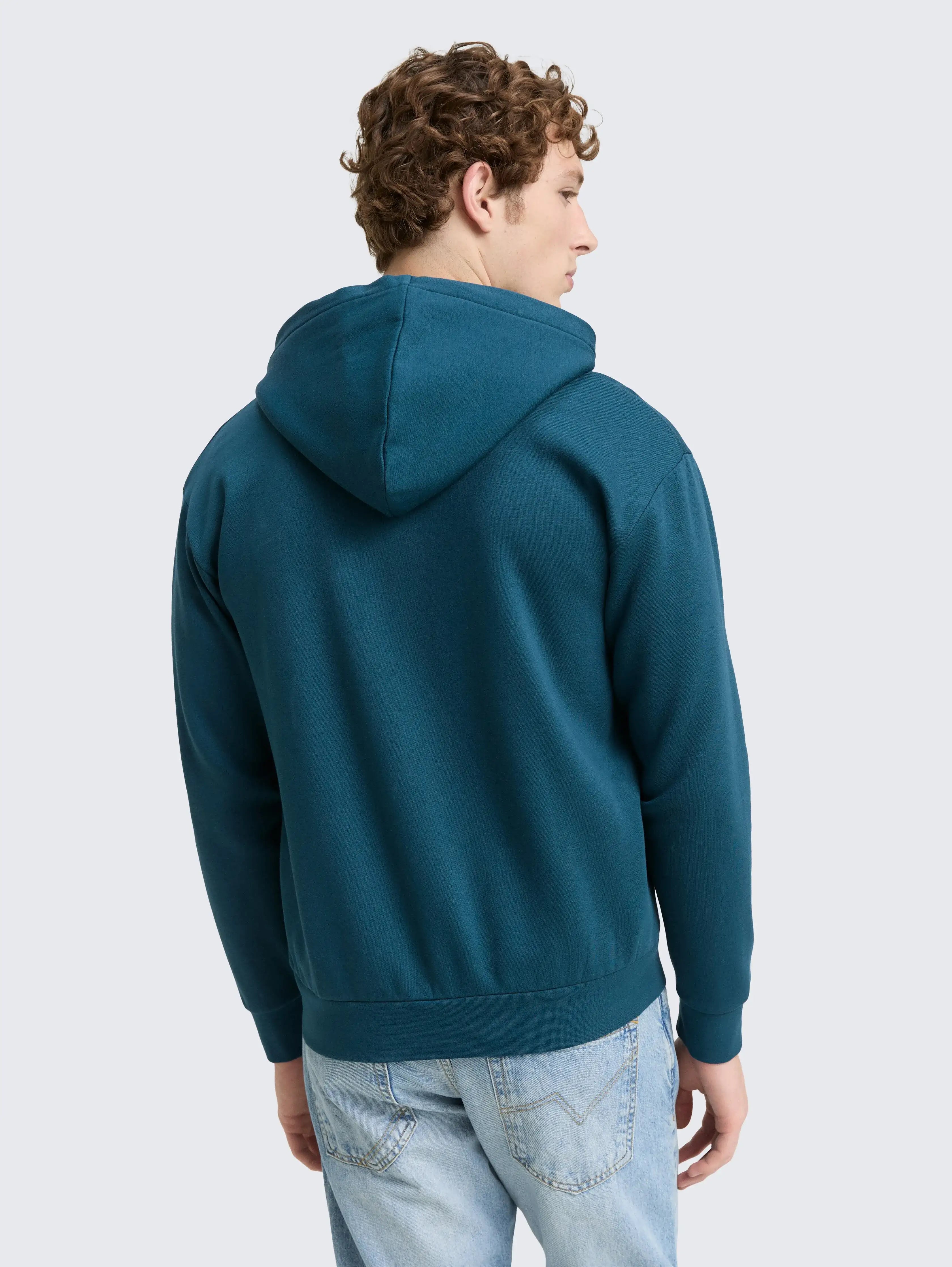 Tom Tailor_0_Hoodie Sweatshirt Jacket with Logo Print_1048078_21179_03