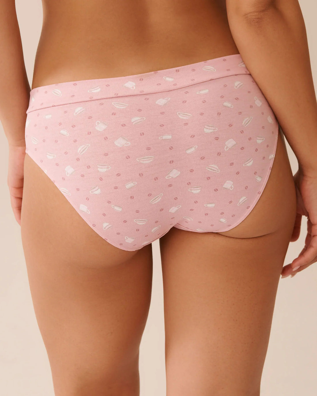 La Vie en Rose_Zephyr Coffee & Cups_Cotton Bikini Panty_20100639_P60403_02