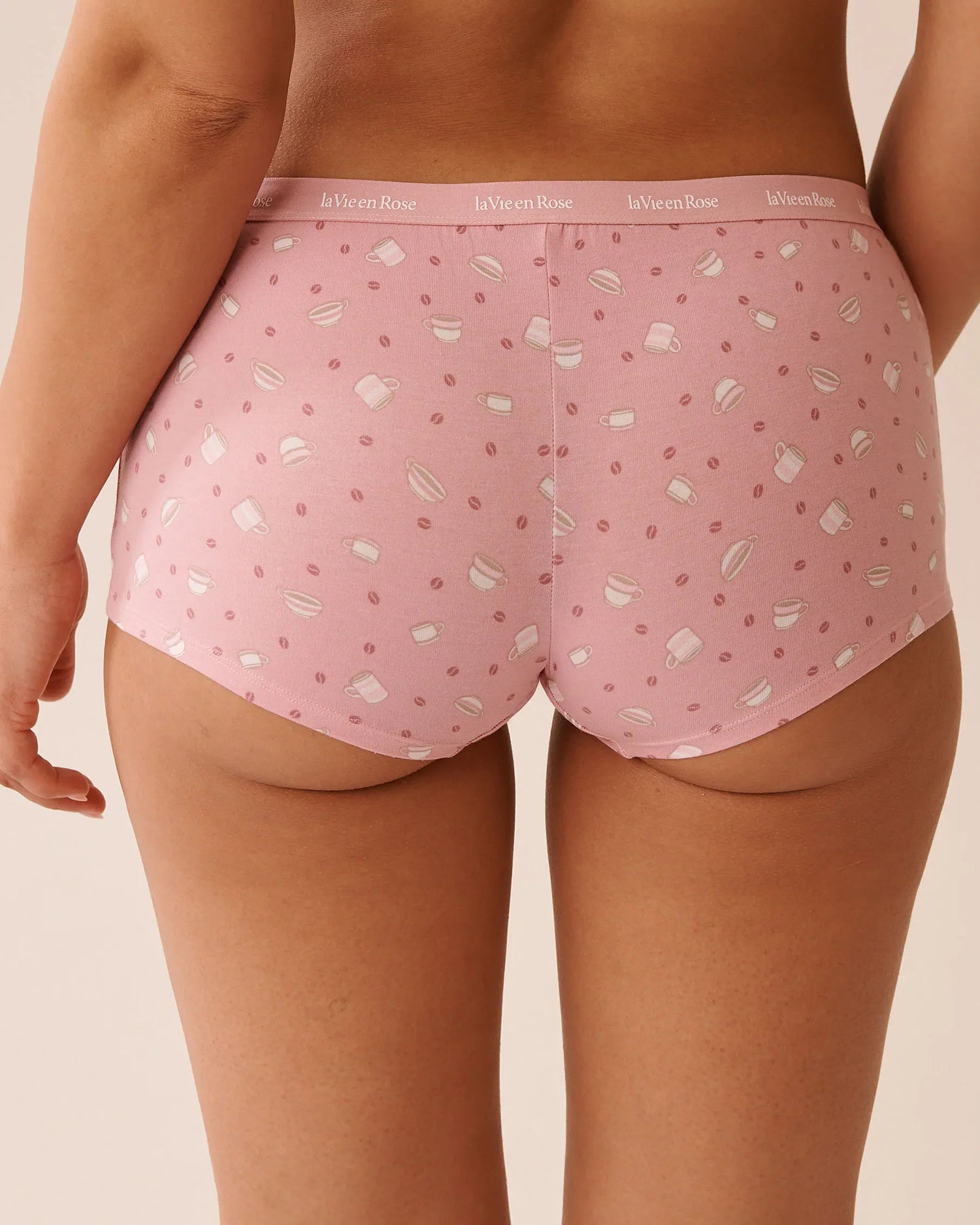 La Vie en Rose_Zephyr Coffee & Cups_Cotton Boyleg Panty_20100644_P60403_02