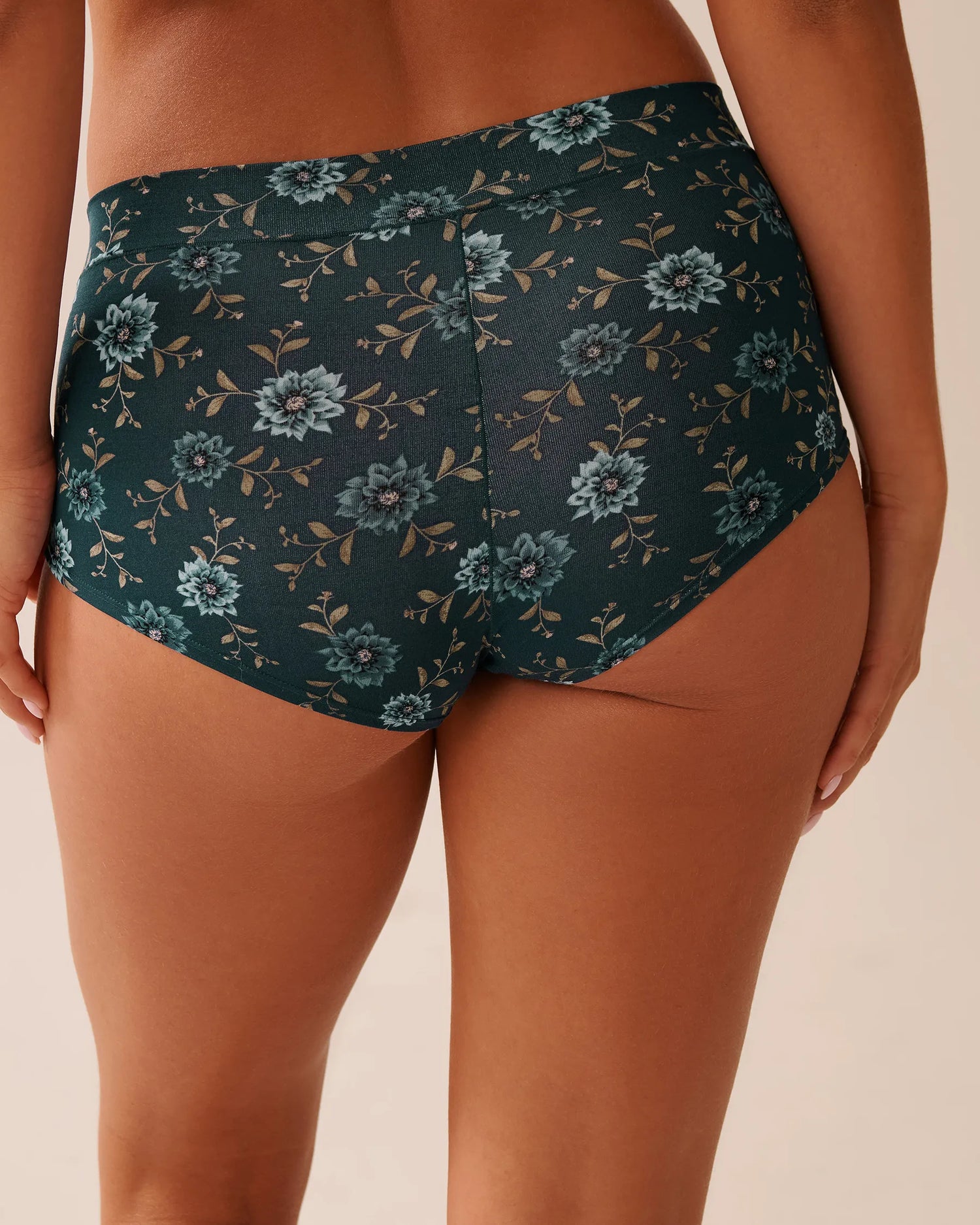 La Vie en Rose_Reflecting Pond Flowers_Modal High Waist Hiphugger Panty_20200695_P40488_02