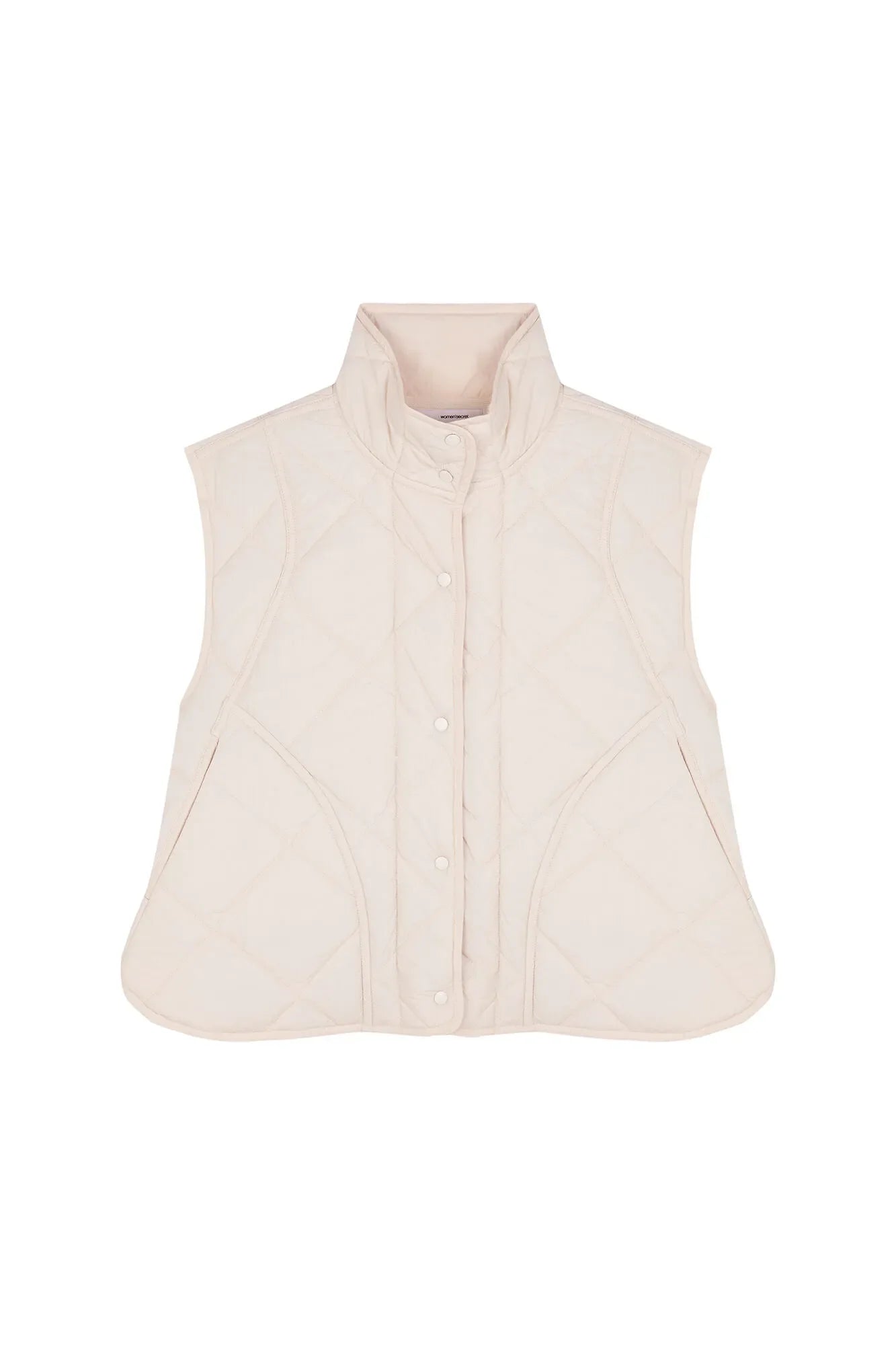 Women Secret_Beige_White Puffer Gilet_3142301_96_08