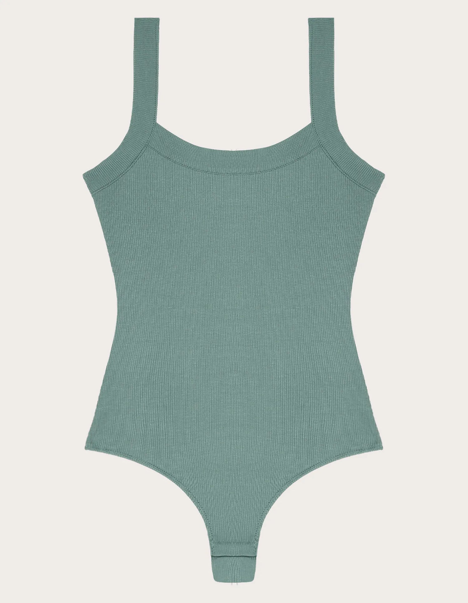 Yamamay_Sage Green_Tank-Style Bodysuit Ð Daily Rib_AMAD183005_120_05