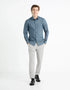 Celio_Grey_24H Slim Stretch 7/8 Pants_COSMART_GREY_01