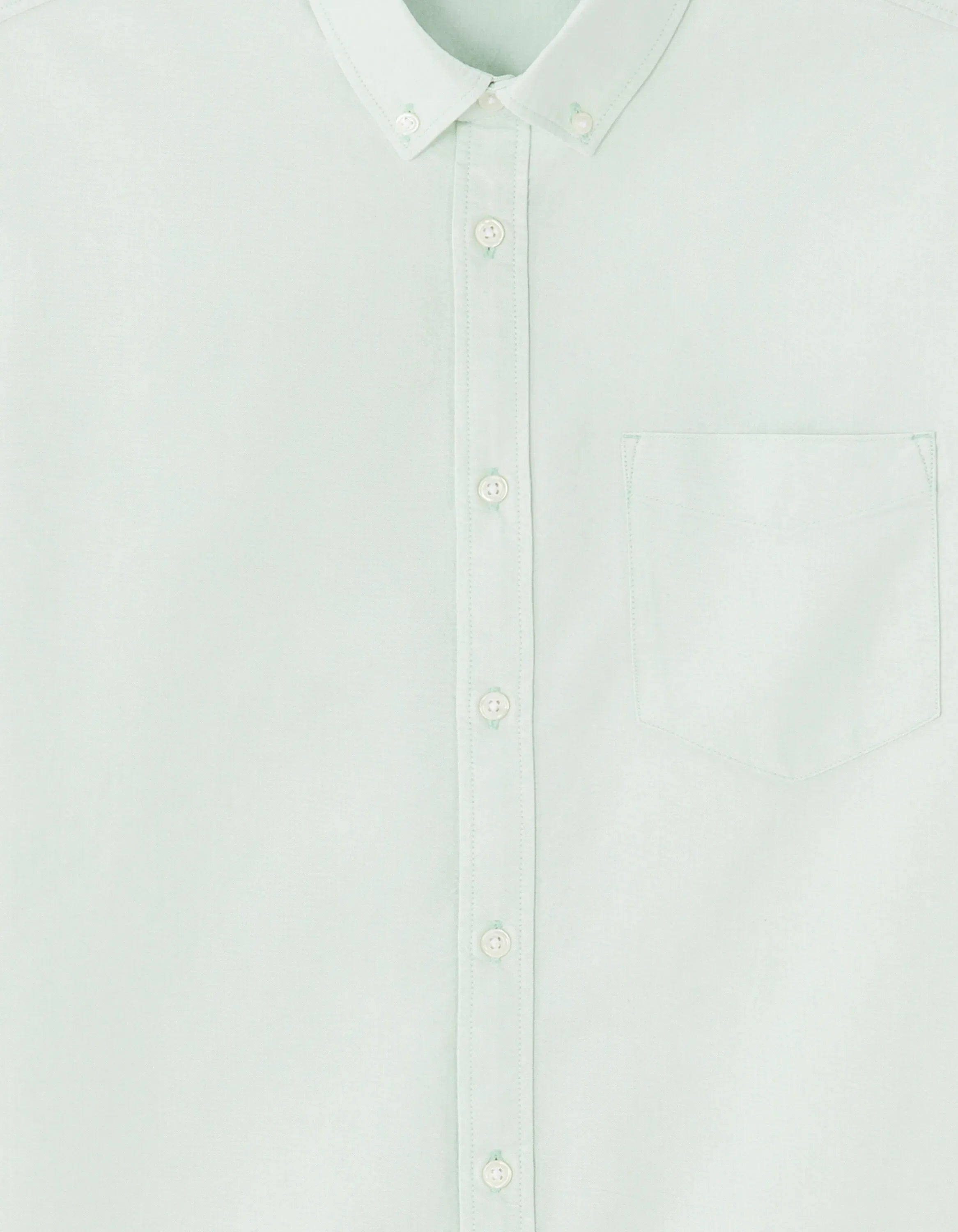 Celio_Mint_Regular Oxford Shirt 100% Cotton_DAXFORDMC_MINT_05