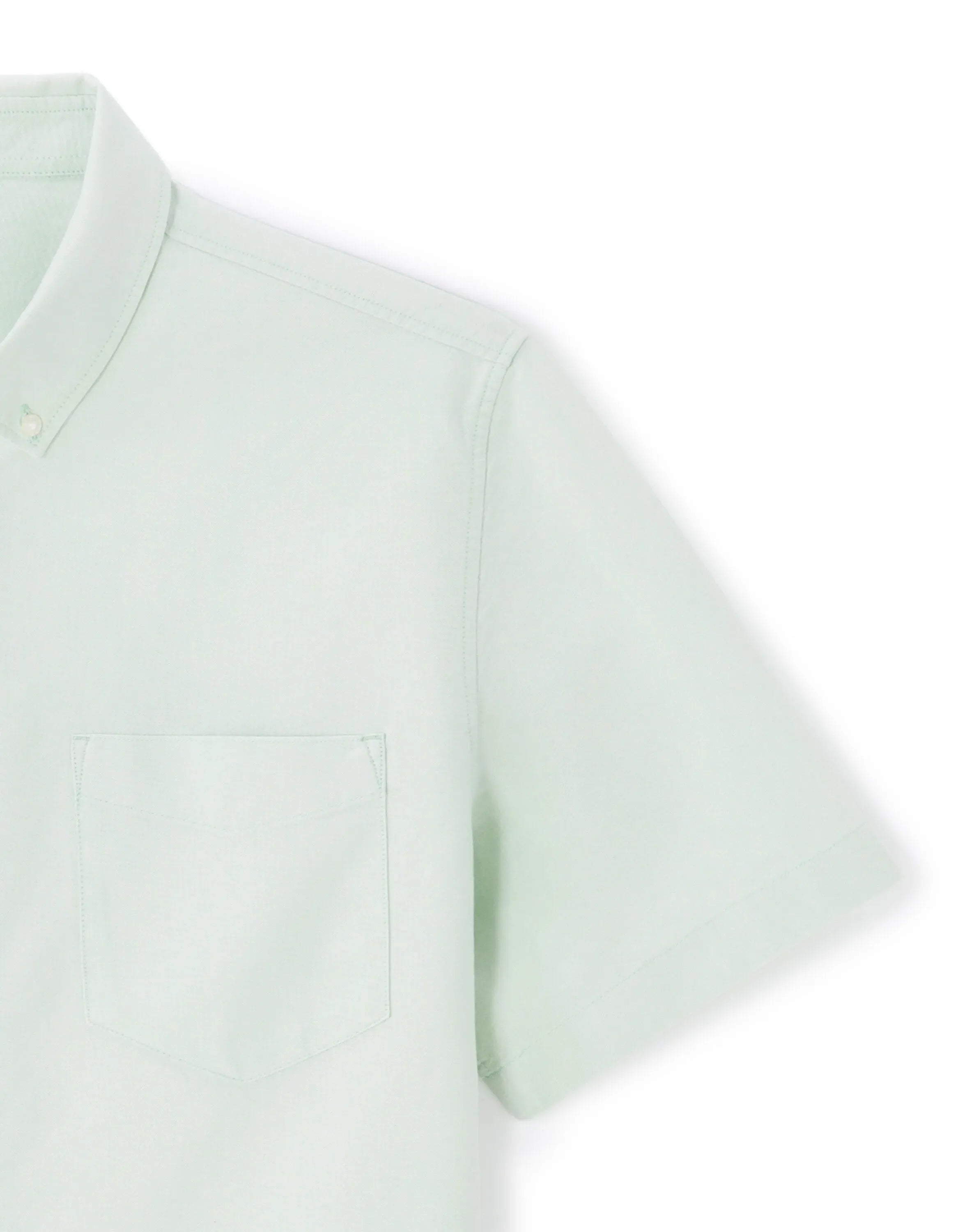 Celio_Mint_Regular Oxford Shirt 100% Cotton_DAXFORDMC_MINT_06