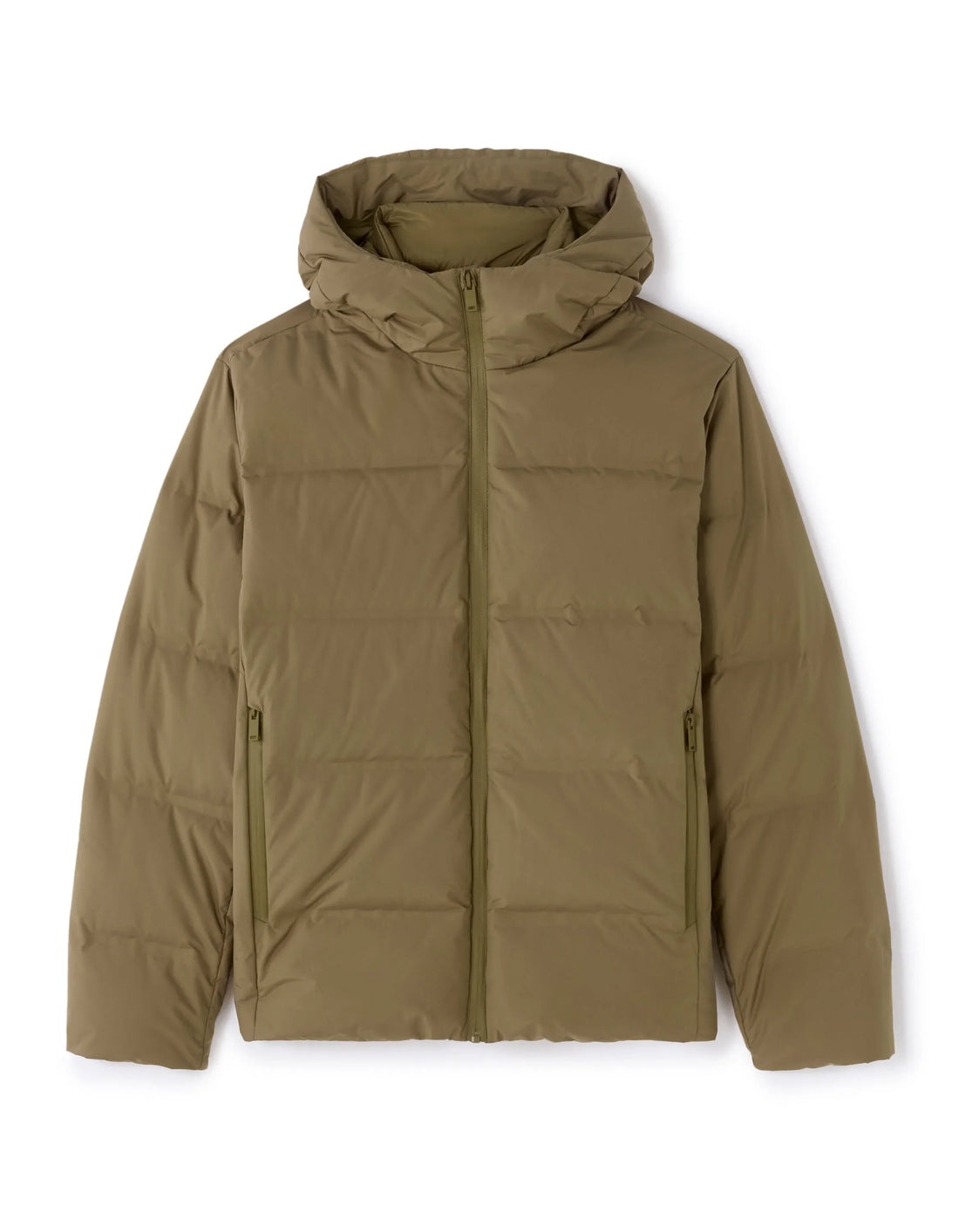 Celio_Taupe_Seamless 90% Down 10% Feather Down Jacket_JUAIR_TAUPE_01