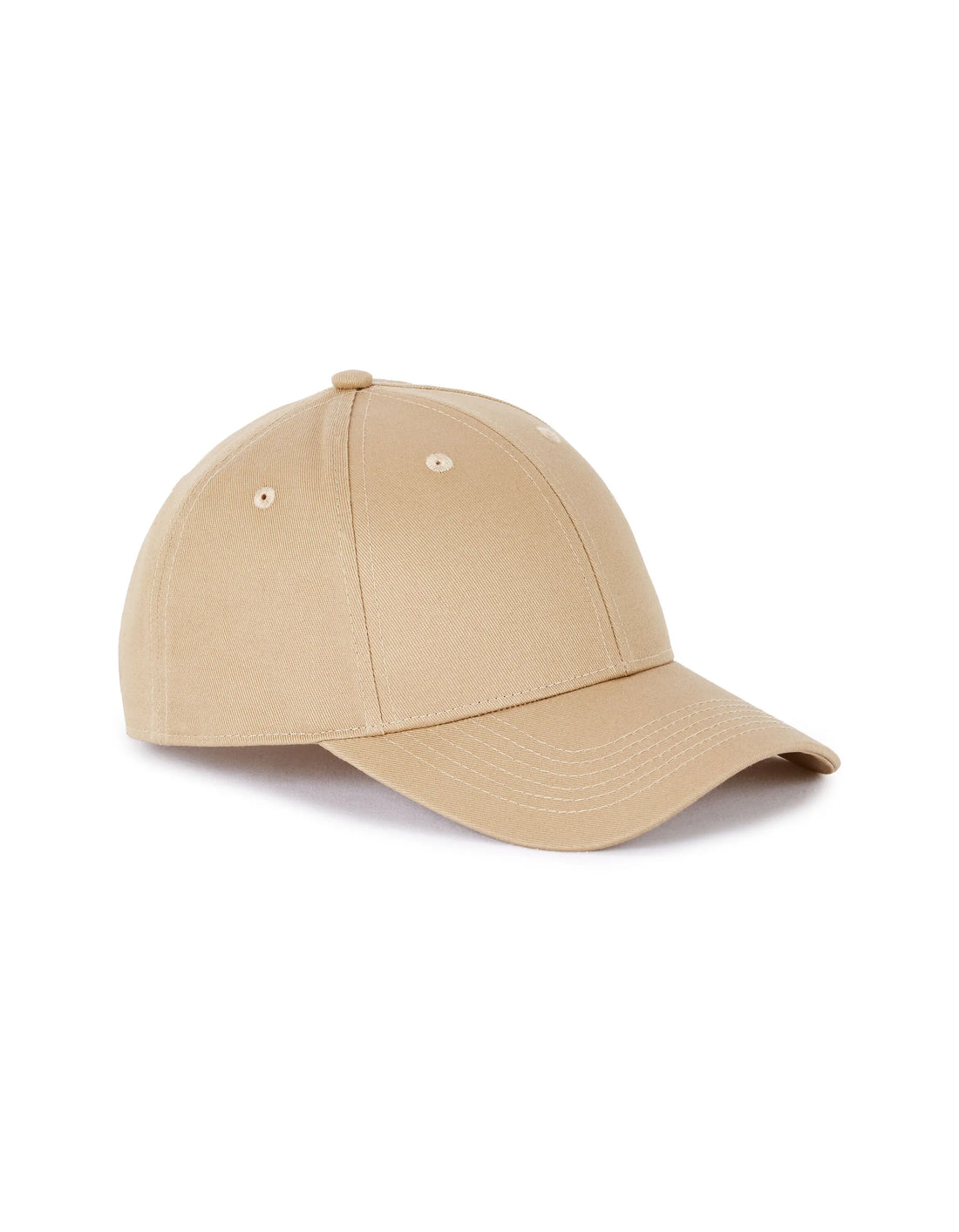 Celio_Beige_Plain 100% Cotton Cap_LICAPORIGI_BEIGE_01