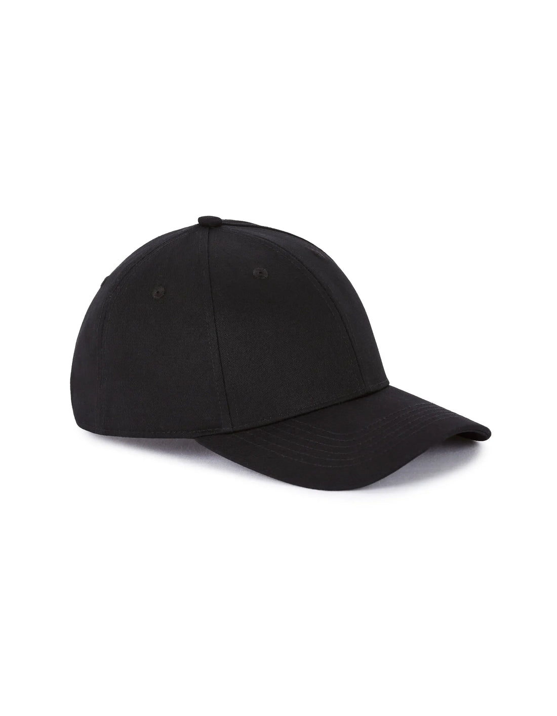 Celio_Black_Plain 100% Cotton Cap_LICAPORIGI_BLACK_01