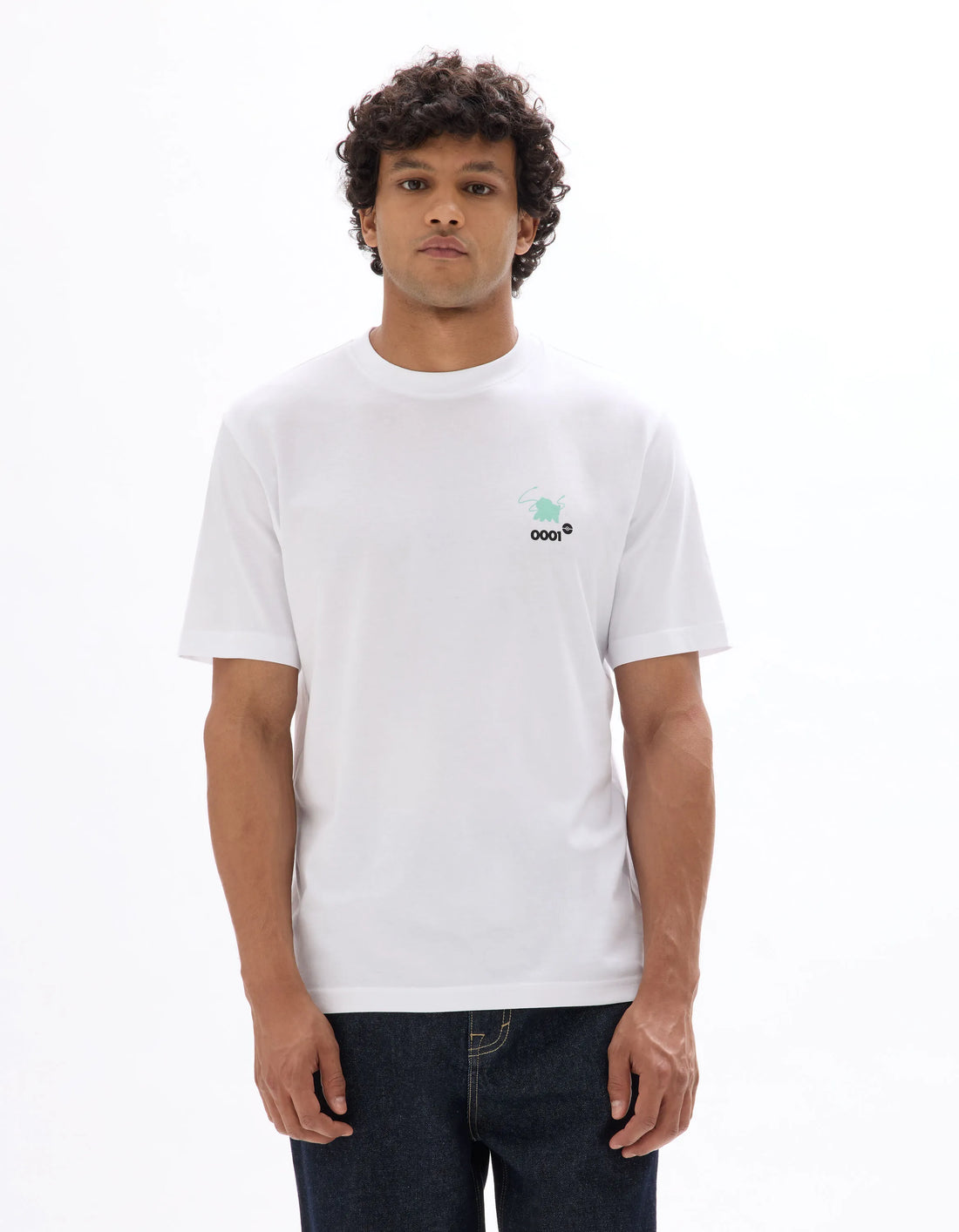 Celio_Blanc1_PokŽmon Bulbasaur T-Shirt_LMEPOKE0_BLANC1_01