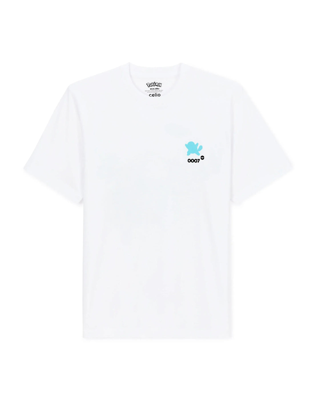Celio_Blanc7_PokŽmon Squirtle T-Shirt_LMEPOKE0_BLANC7_01