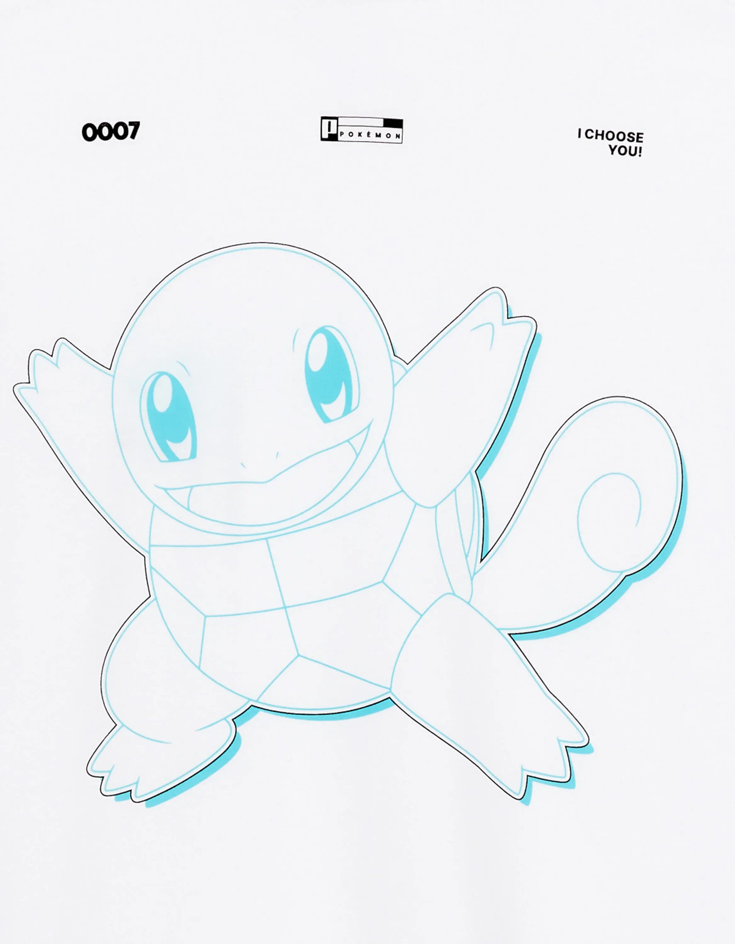 Celio_Blanc7_PokŽmon Squirtle T-Shirt_LMEPOKE0_BLANC7_07