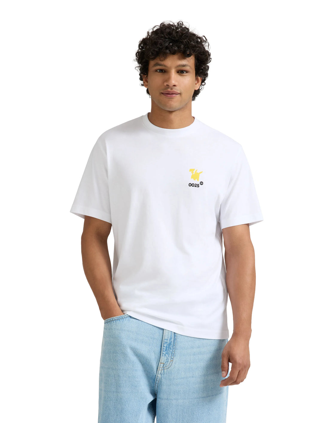 Celio_Blanc5_PokŽmon Pikachu T-Shirt_LMEPOKE2_BLANC5_01