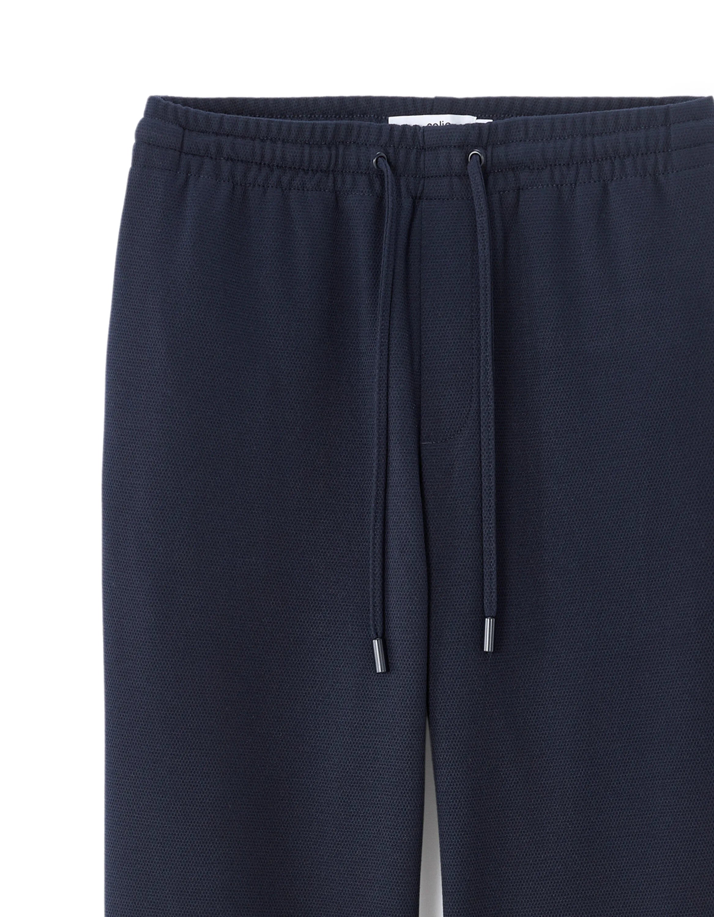 Celio_Navy H25_24H Slim Stretch 7/8 Pants_LOPICK_NAVY H25_06