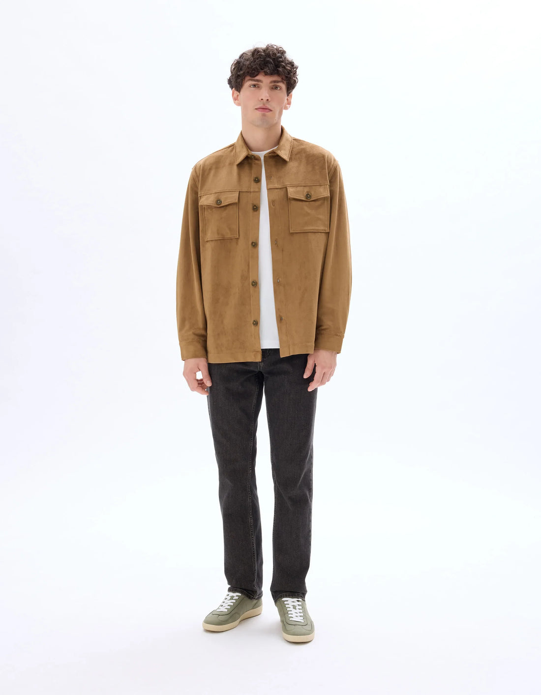 Celio_Camel_Overshirt with Pockets_MADAIM_CAMEL_01