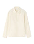 Celio_Ecru_Loose Zipped Shirt_MAORA_ECRU_01