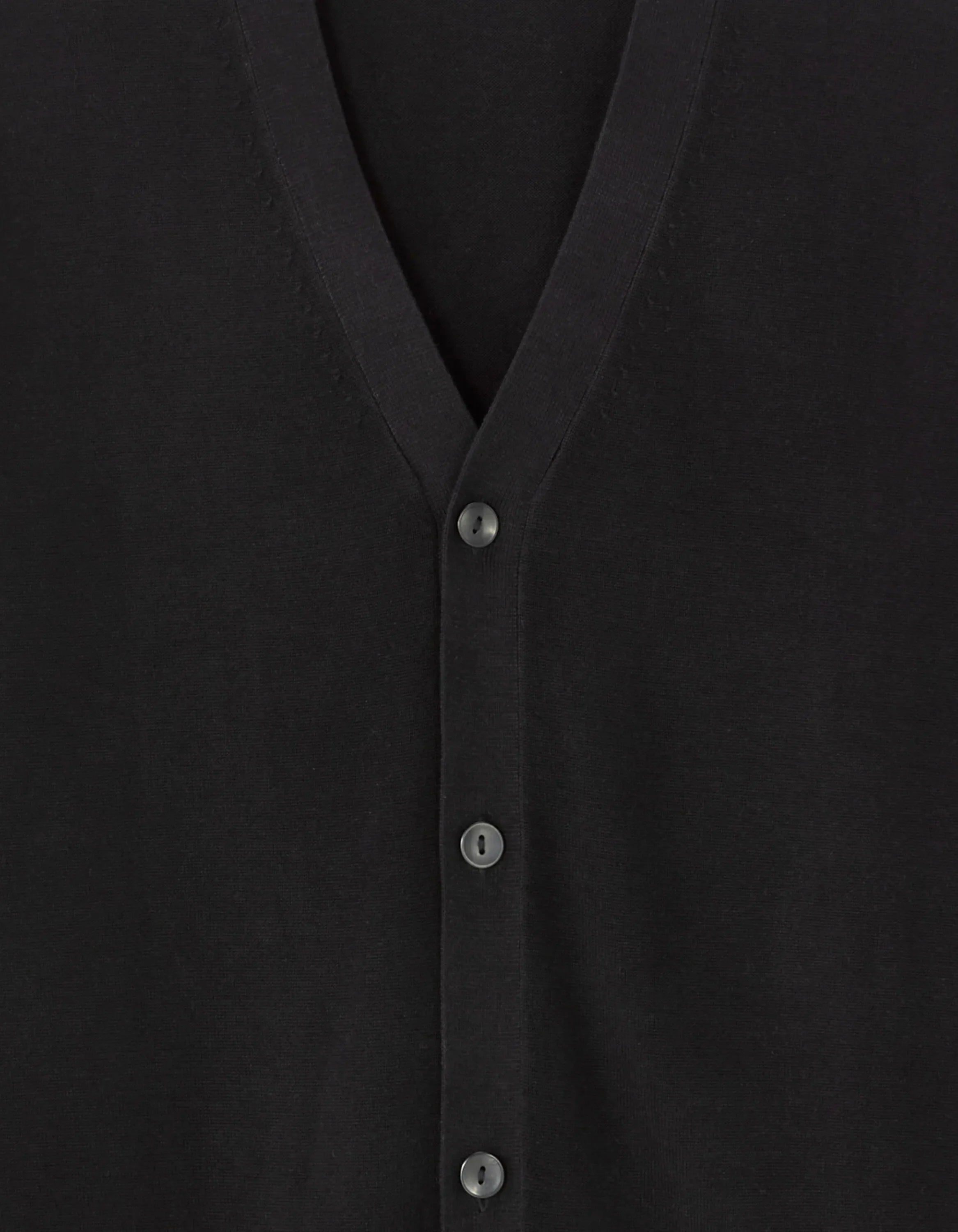 Celio_Black_100% Cotton Cardigan_MECOTON_BLACK_05