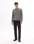 Celio_Mid Grey_NepsŽ Cotton Blend Crew Neck Sweater_MENEPS_MID GREY_01