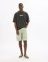 Celio_Black_Oversized Crew Neck T-Shirt in 100% Cotton with Print_MEVACAY_BLACK_01