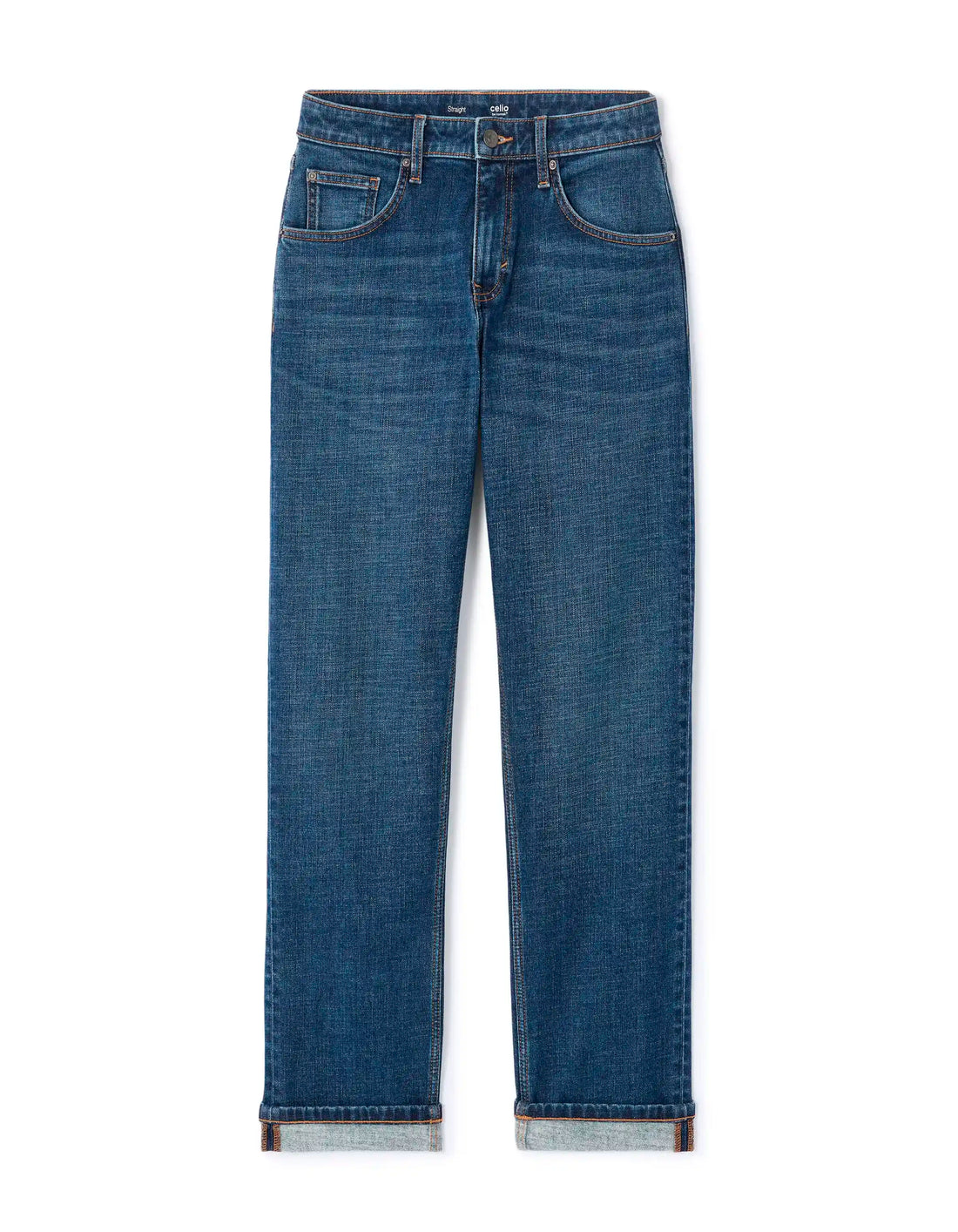 Celio_Double Stone_Thermolite Straight Stretch Cotton Jeans_MOBRUSH_DOUBLE STONE_02