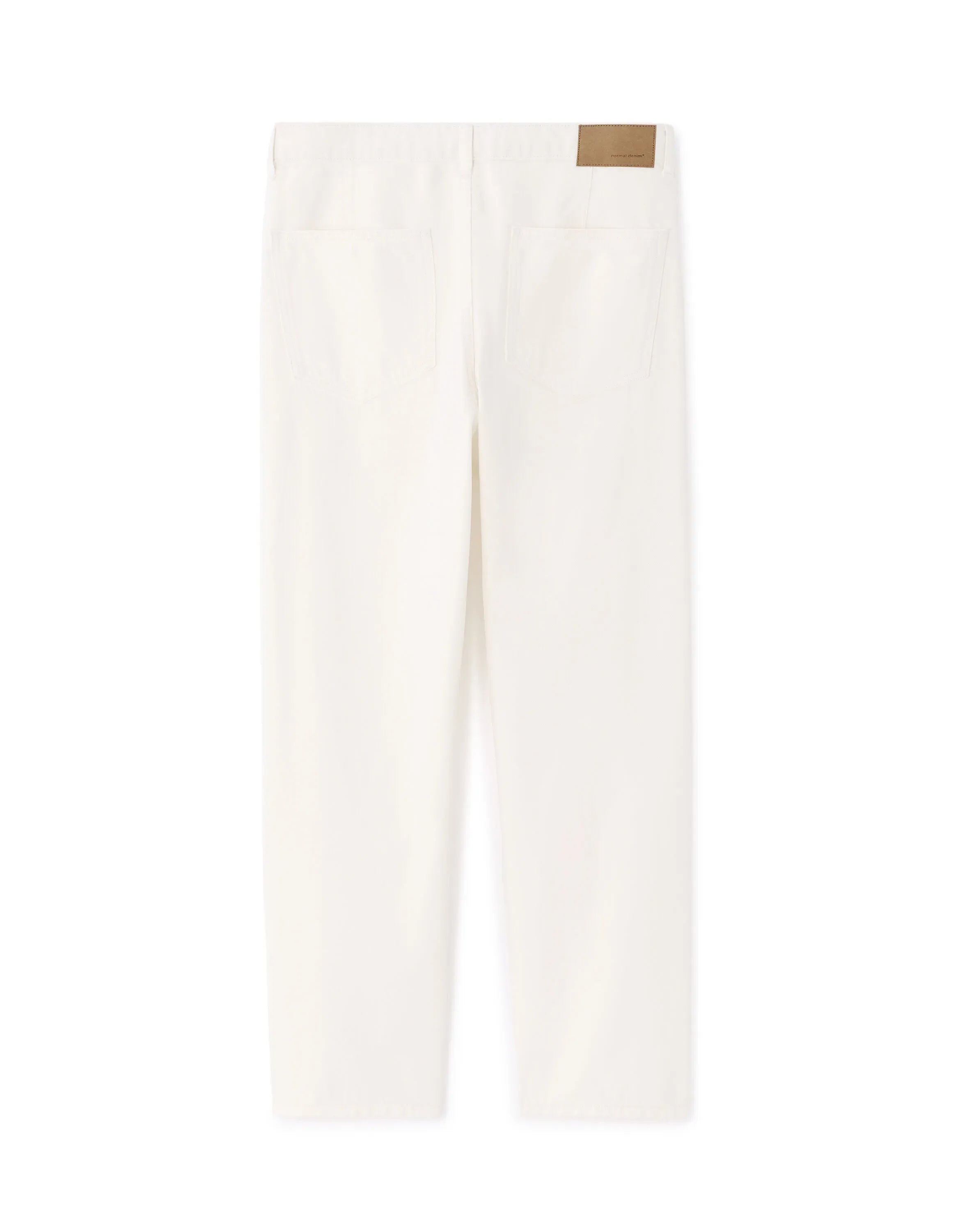 Celio_Ecru_Relaxed Jeans 100% Cotton_MORELAX_ECRU_06