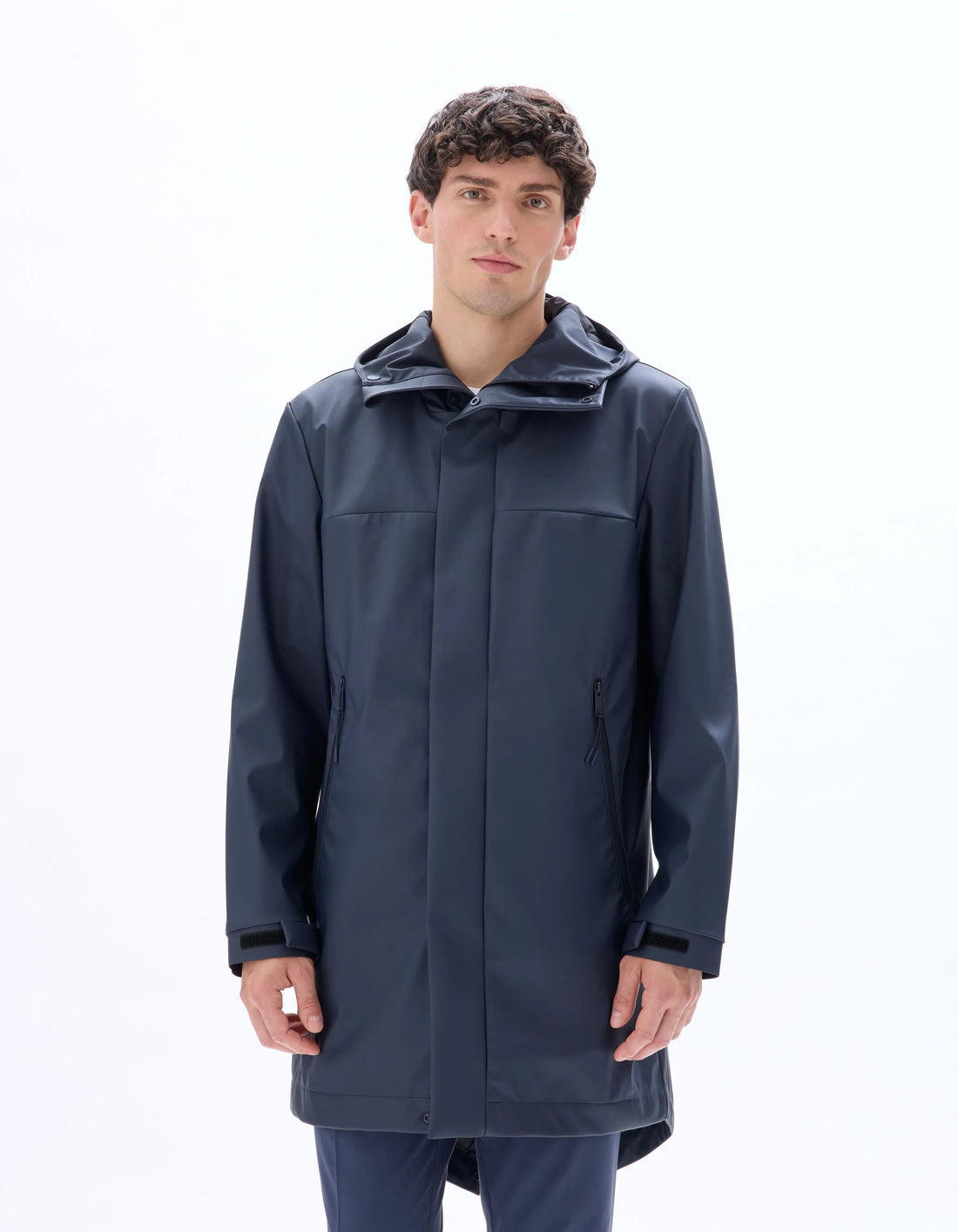 Celio_Dark Navy_Rubber Parka_MUFISH_DARK NAVY_02