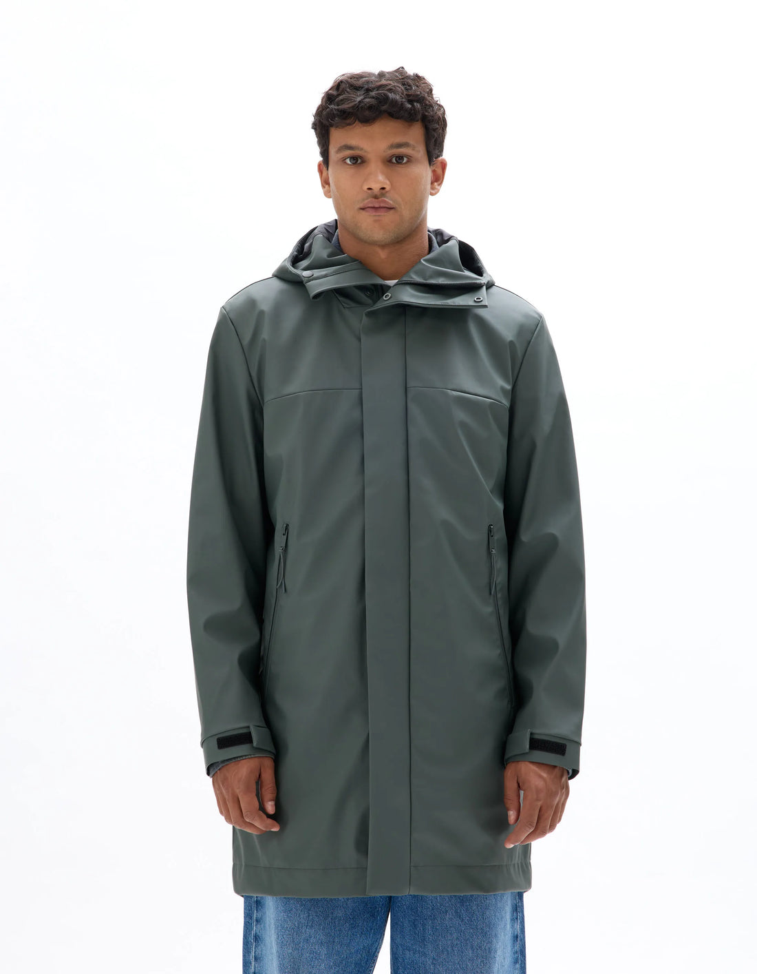 Celio_Kaki_Rubber Parka_MUFISH_KAKI_02