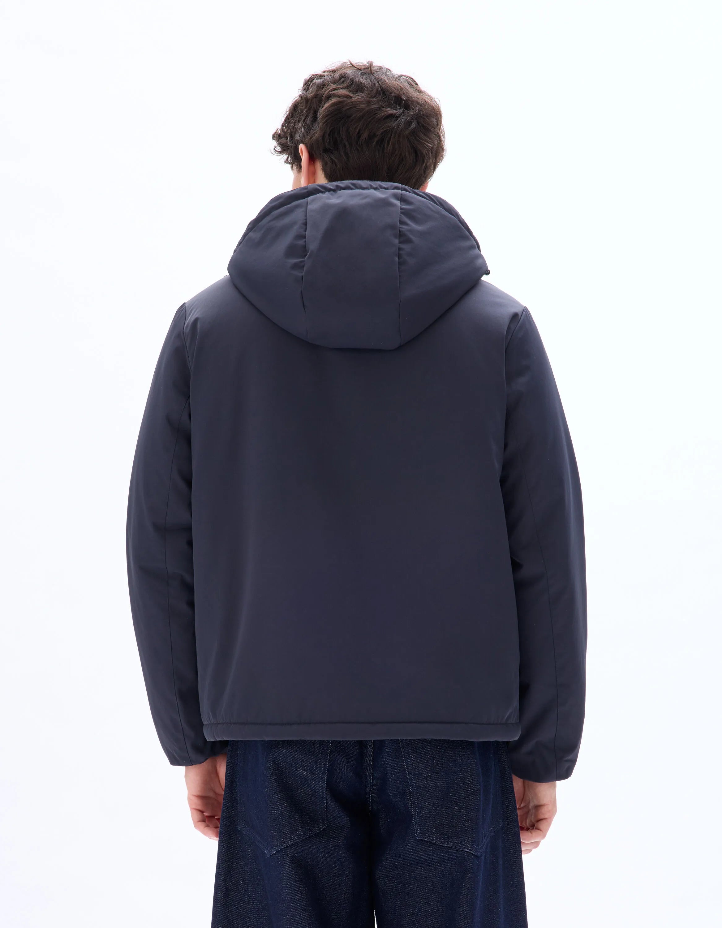 Celio_Dark Navy_Sherpa-Lined Hooded Jacket_MUTEKSHRT_DARK NAVY_03
