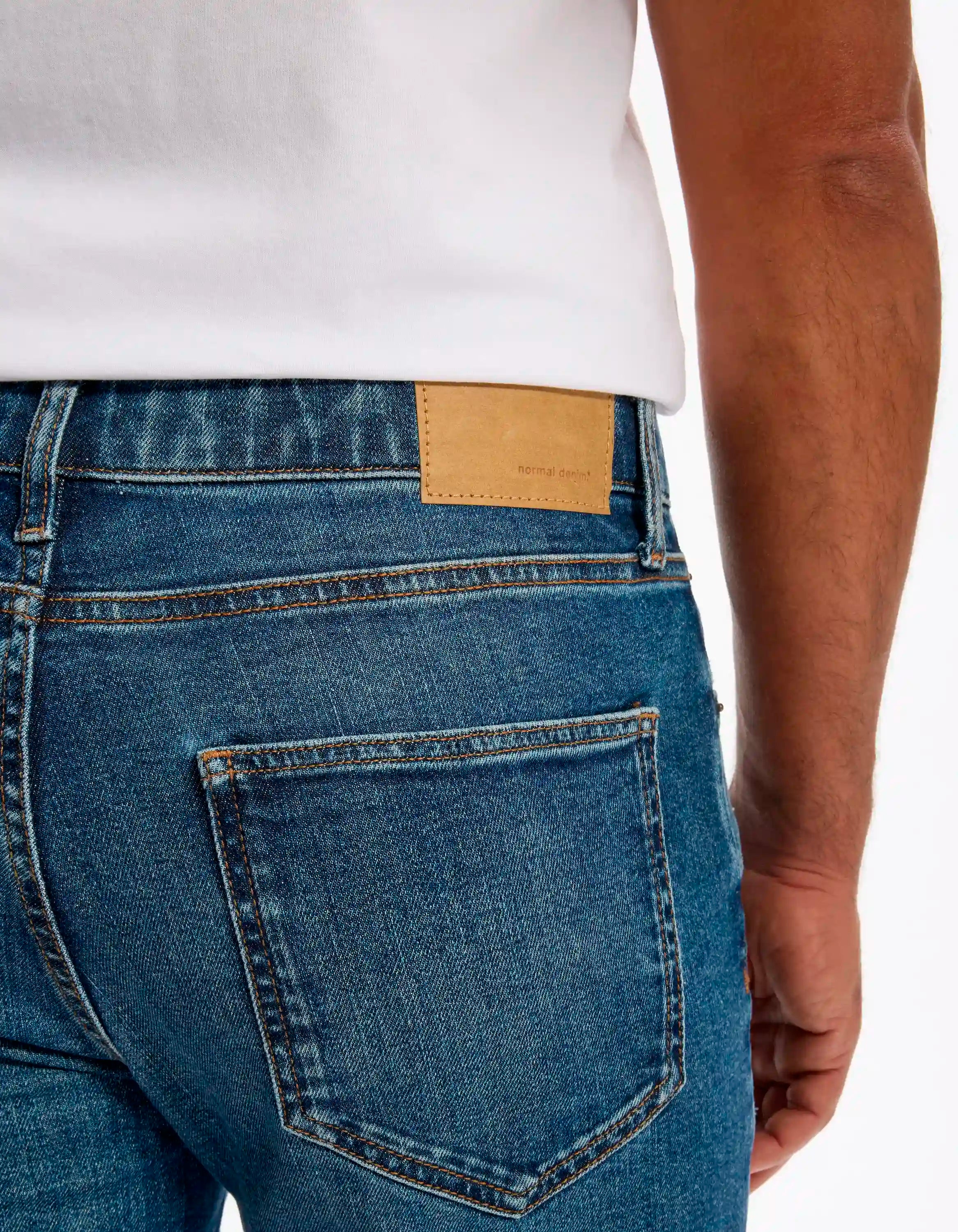 Celio_Double Stone E25_C.5 Regular Stretch Cotton Jeans, 3 Lengths_REGULAR3L_DOUBLE STONE E25_05
