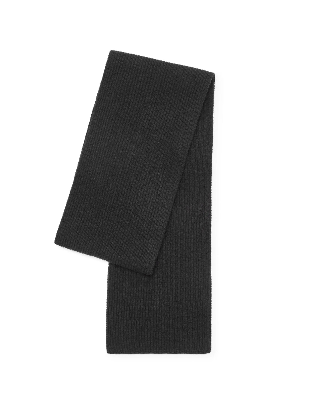 Celio_Black_Knitted Scarf_VIRIBS_BLACK_02