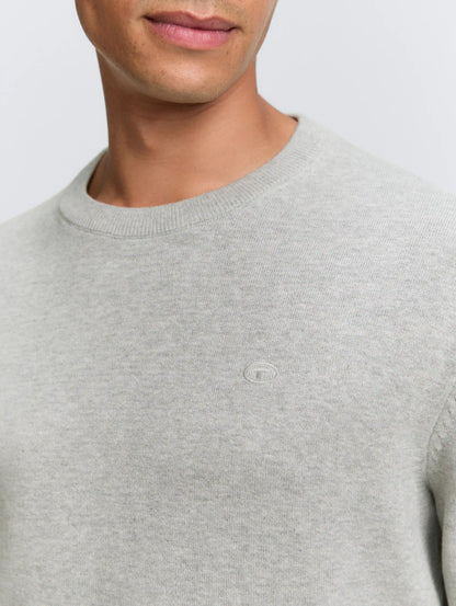 Tom Tailor_0_Basic Knitted Jumper Made From Cotton_1039810_14427_05