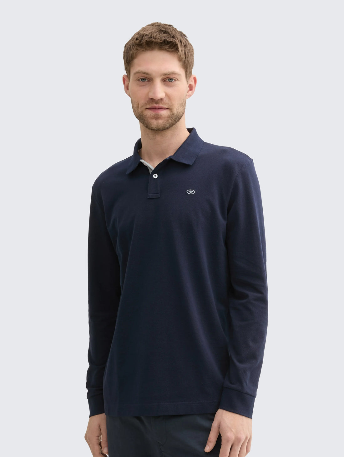 Tom Tailor_0_Long-Sleeved PiquŽ Polo Shirt_1043278_10668_02
