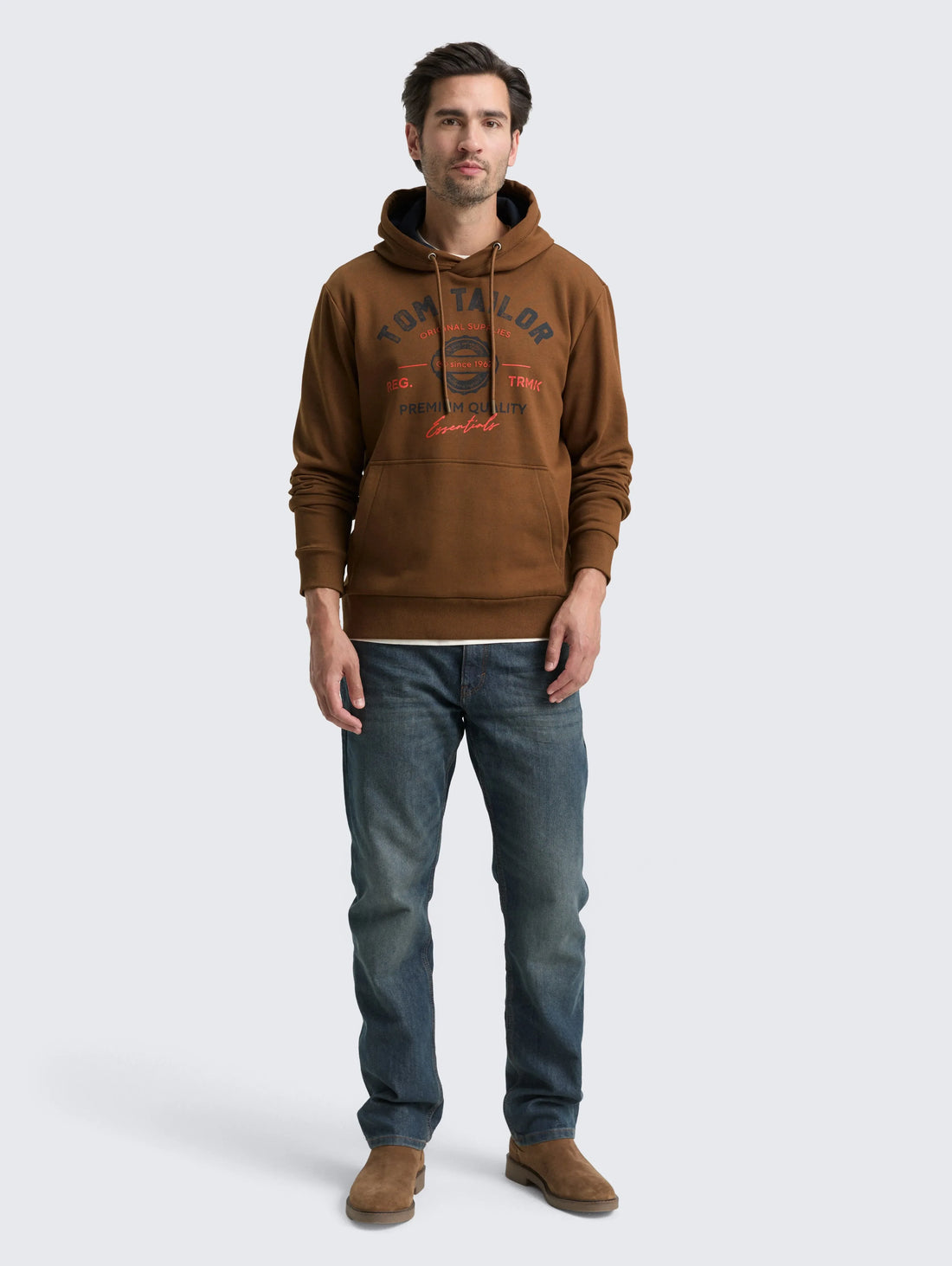 Tom Tailor_0_Hoodie Sweatshirt with Logo Print_1043292_23900_01
