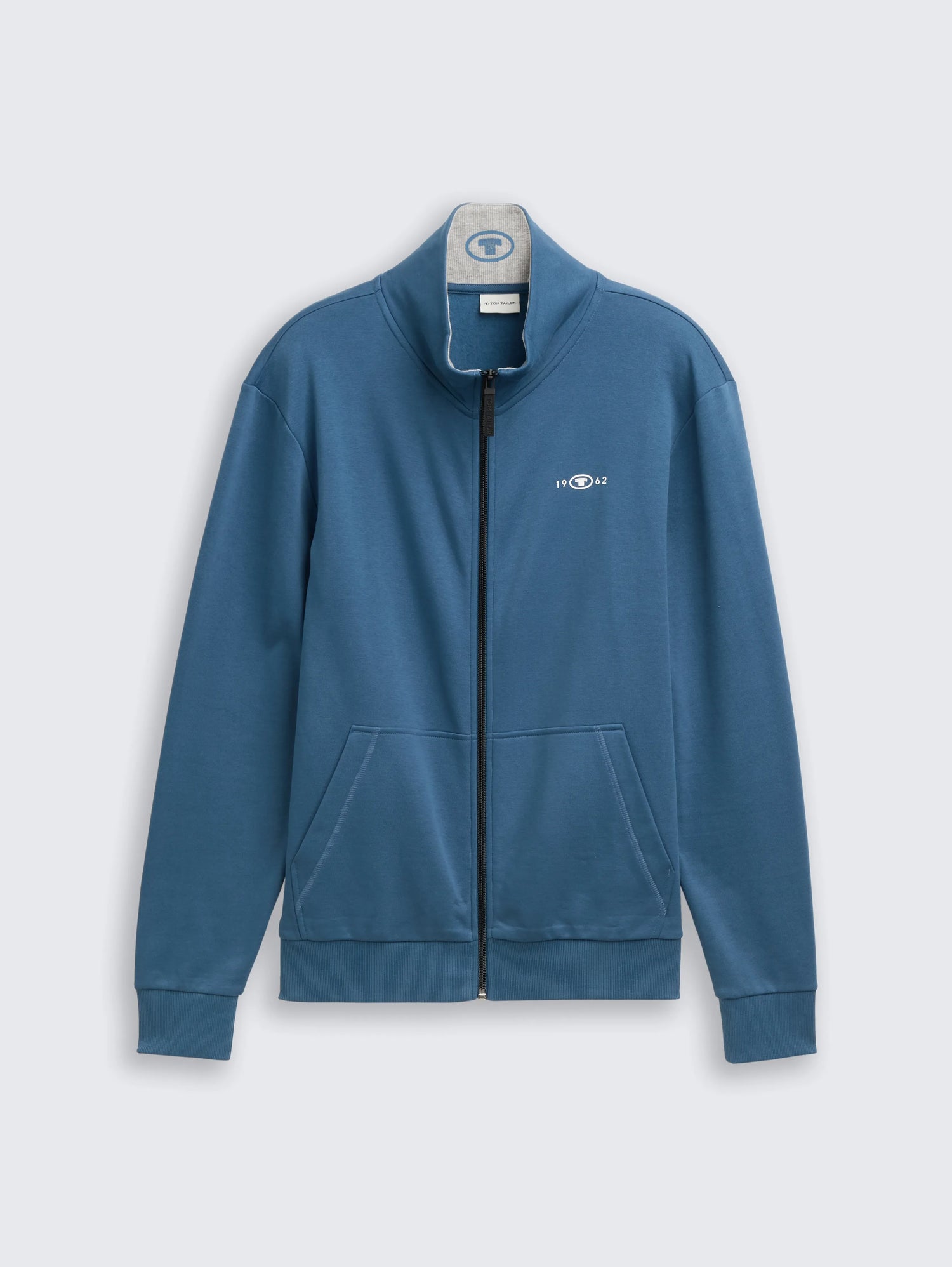 Tom Tailor_0_Sweat Jacket with Stand-Up Collar_1045645_38224_01