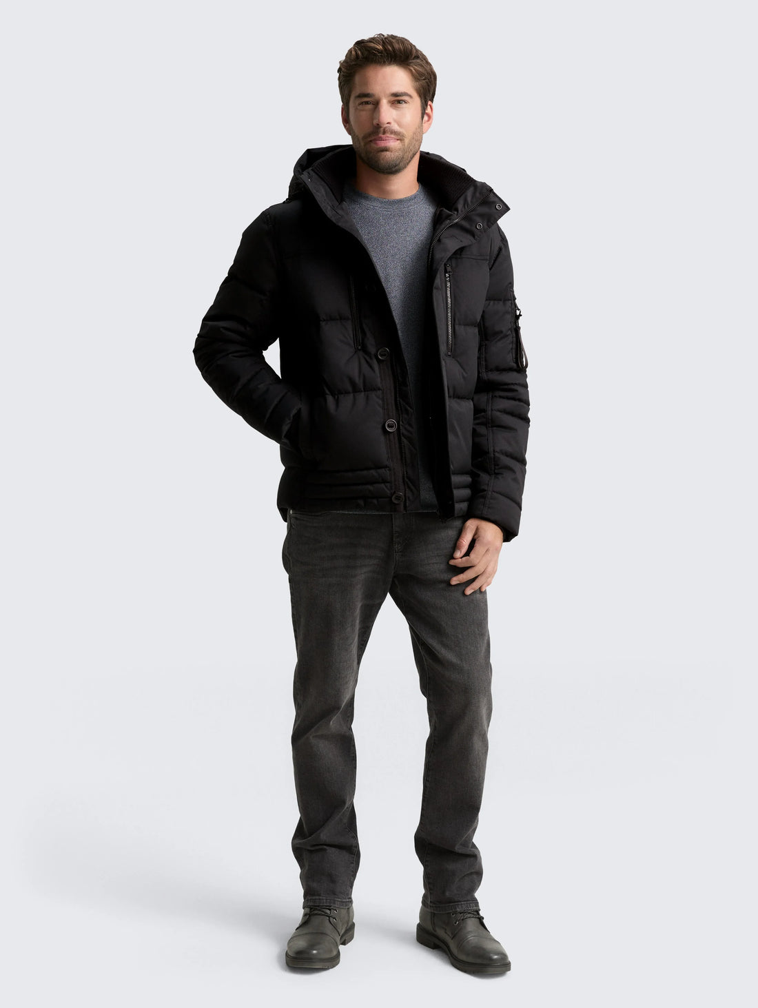 Tom Tailor_0_Puffer Jacket with Detachable Hood_1046971_29999_01