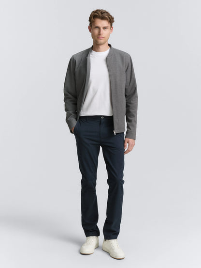 Tom Tailor_0_PiquŽ Blouson Jacket with Bomber Collar_1047274_38807_03