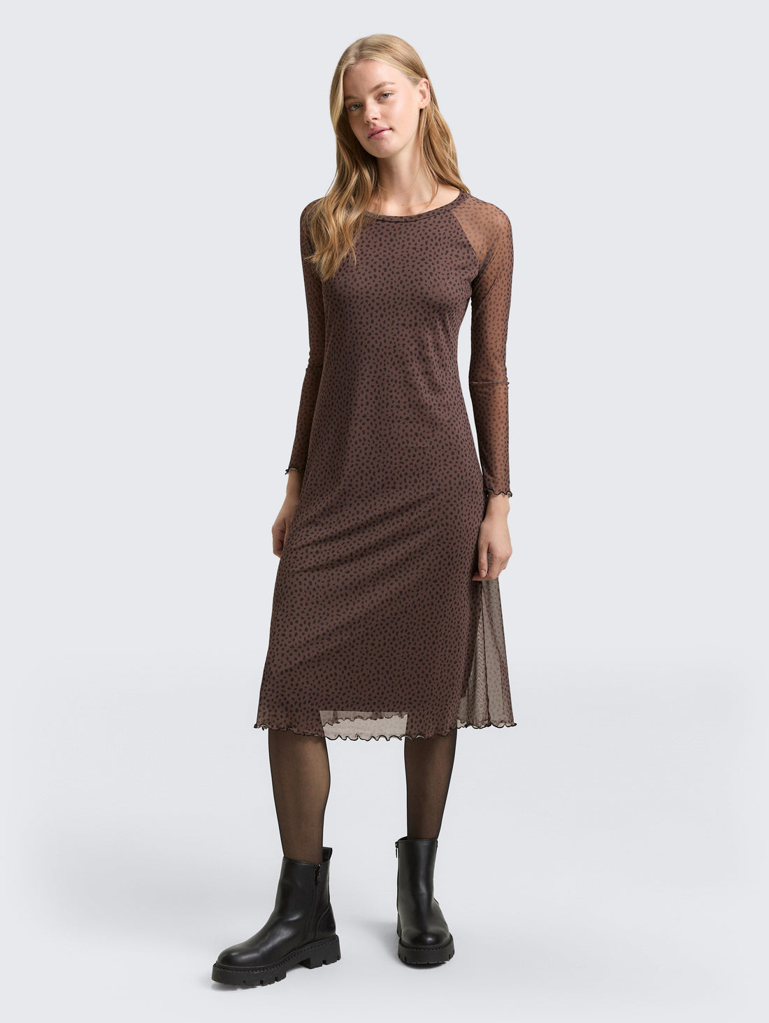 Tom Tailor_0_Mesh Midi Dress with Pattern_1047624_38420_01