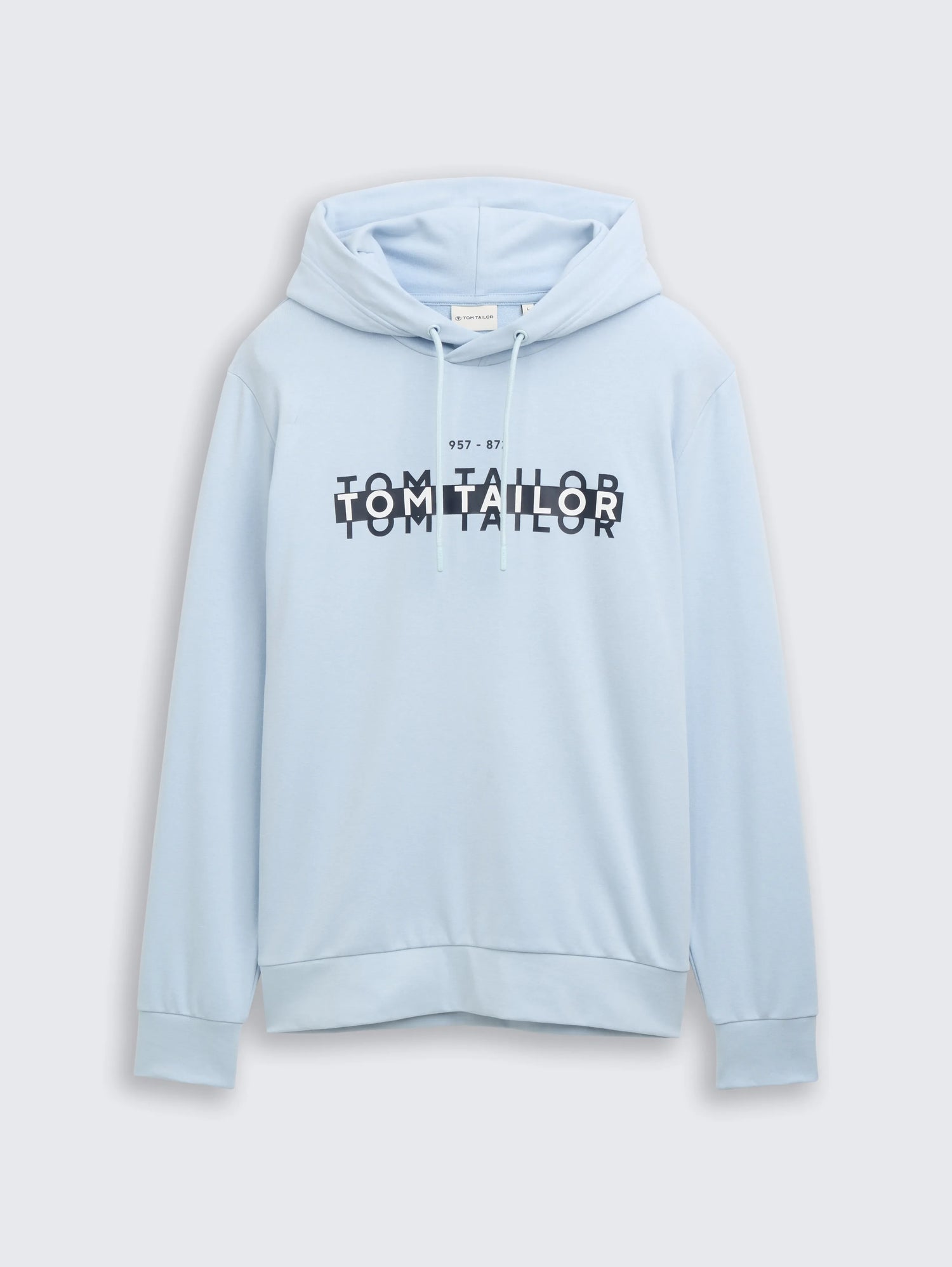 Tom Tailor_0_Hoodie Sweatshirt with Logo Print_1047785_13302_01