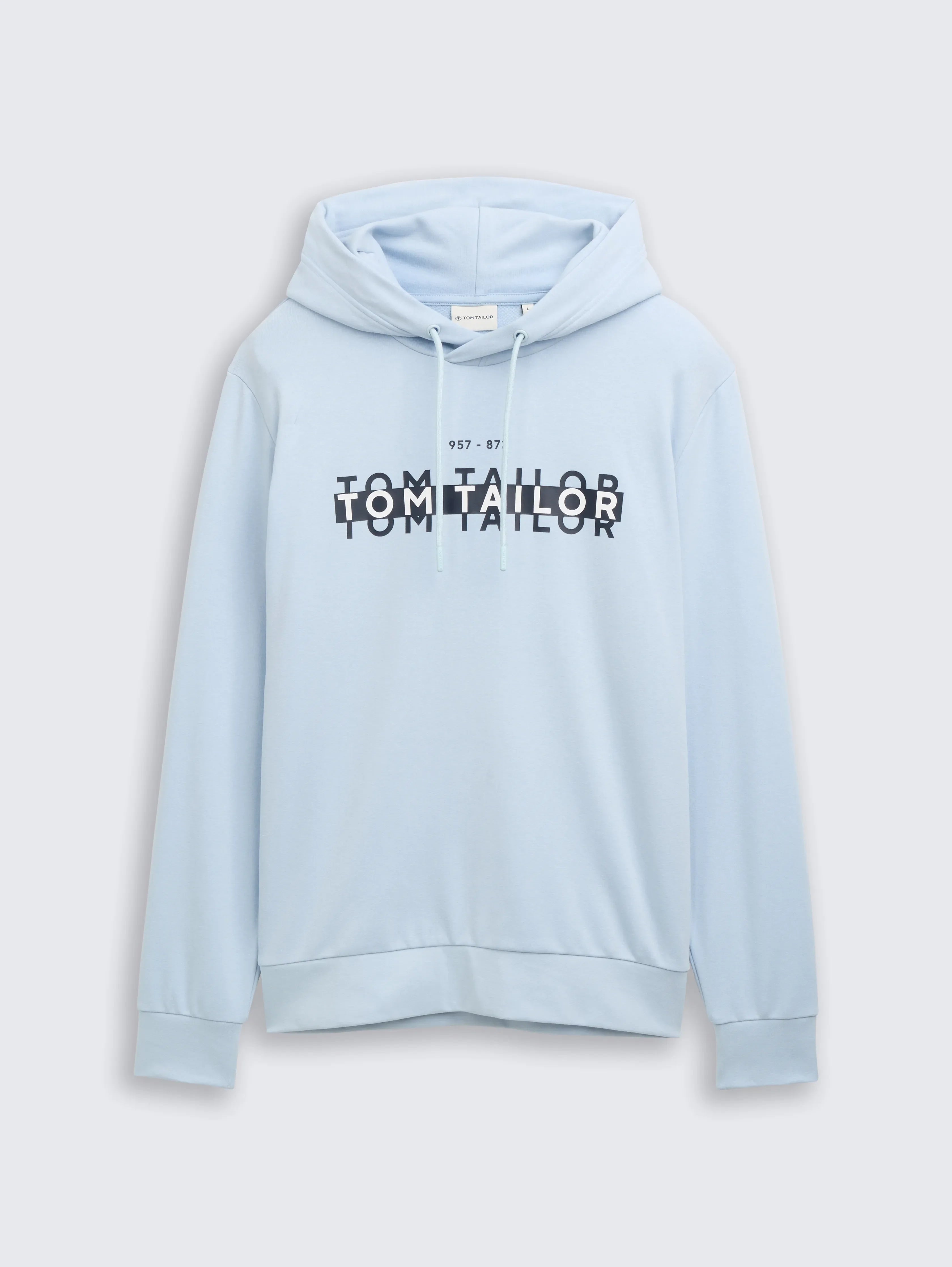 Tom Tailor_0_Hoodie Sweatshirt with Logo Print_1047785_13302_01