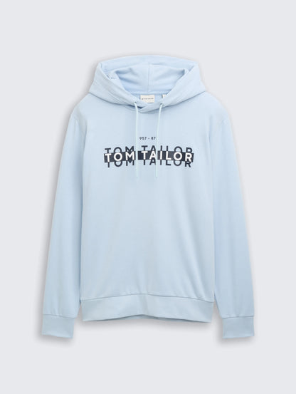Tom Tailor_0_Hoodie Sweatshirt with Logo Print_1047785_13302_01