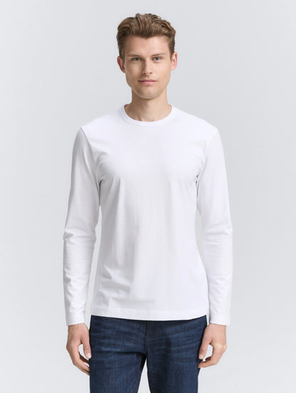 Tom Tailor_0_Slim Fit Long Sleeve Shirt with Stretch_1047811_20000_02