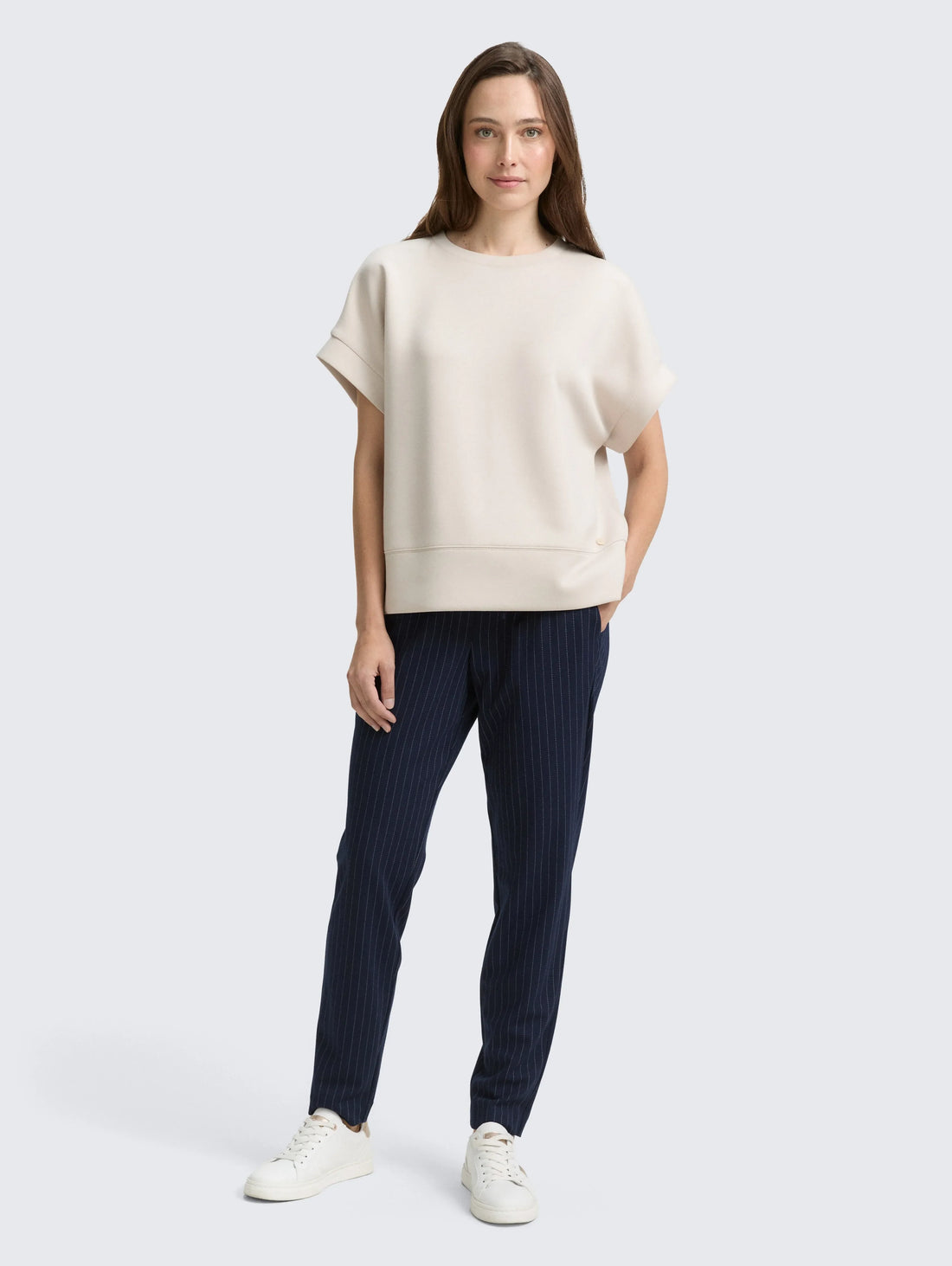 Tom Tailor_0_Loose Fit Trousers with Pinstripes_1049380_38650_01